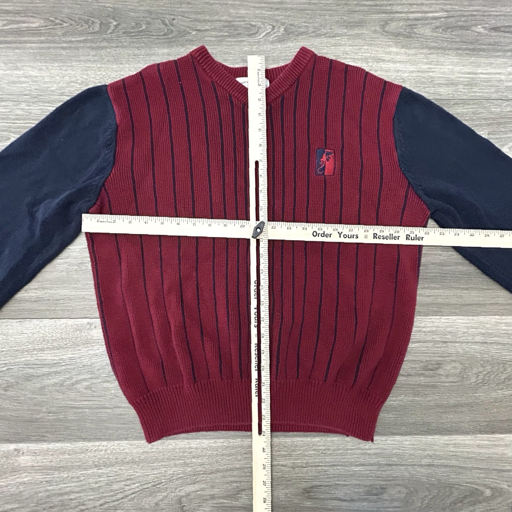 Gramicci VINTAGE Cypress Links Golf Sweater Adult Large Crew Neck Red Cotton Geck(o) Arc’teryx Gramicci Gorp Shirt? Size US L / EU 52-54 / 3 - 4 Thumbnail