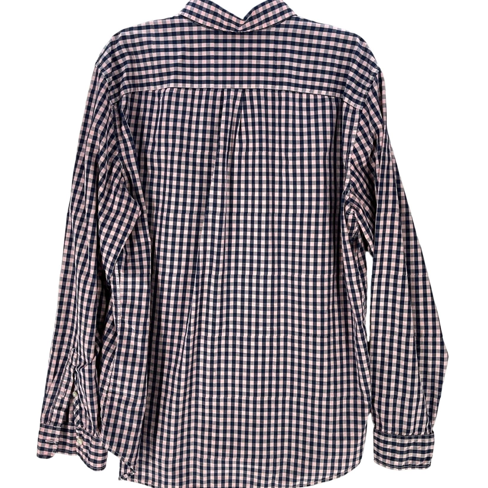 Gap GAP Button-Up Shirt Mens XL Pink Blue Check Long Sleeve Preppy Y2K Vintage Style Casual Business Travel Party/Cocktail Wedding Formal Shirt Size US XL / EU 56 / 4 - 3 Thumbnail