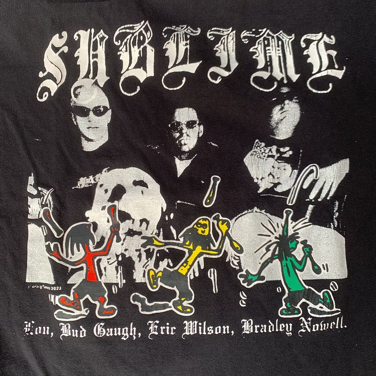 Band Tees × Vintage Bootleg Sublime Band Tshirt Size US L / EU 52-54 / 3 - 3 Thumbnail