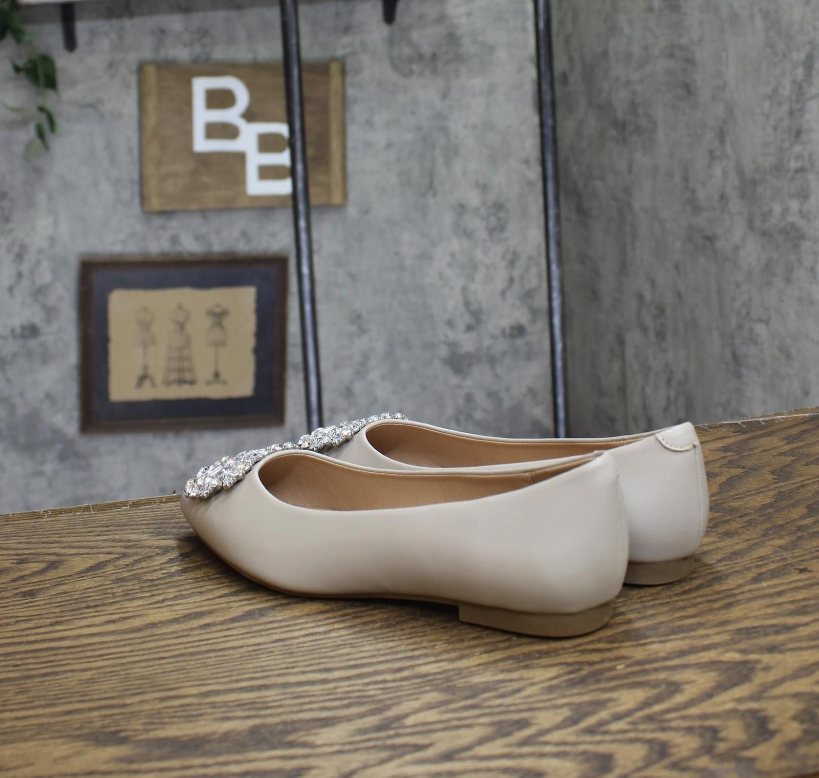 Other Nwt Journee Collection Jeweled Flats Renzo-wd Gray 5.5w Size US 5.5 / IT 35.5 - 2 Thumbnail