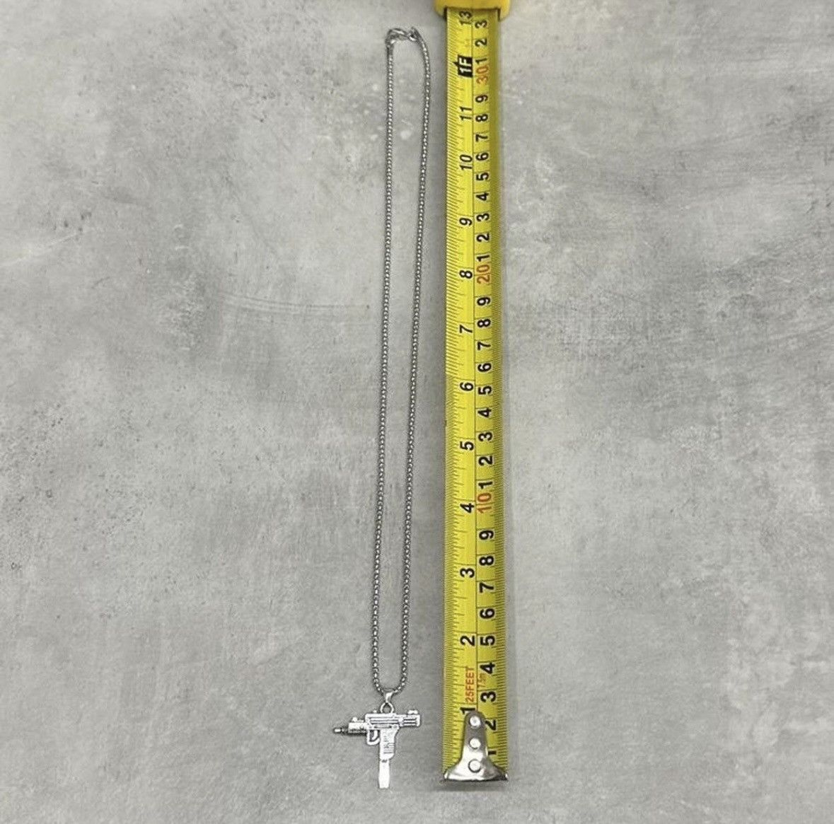 Other silver mini uzi necklace Size ONE SIZE - 3 Thumbnail