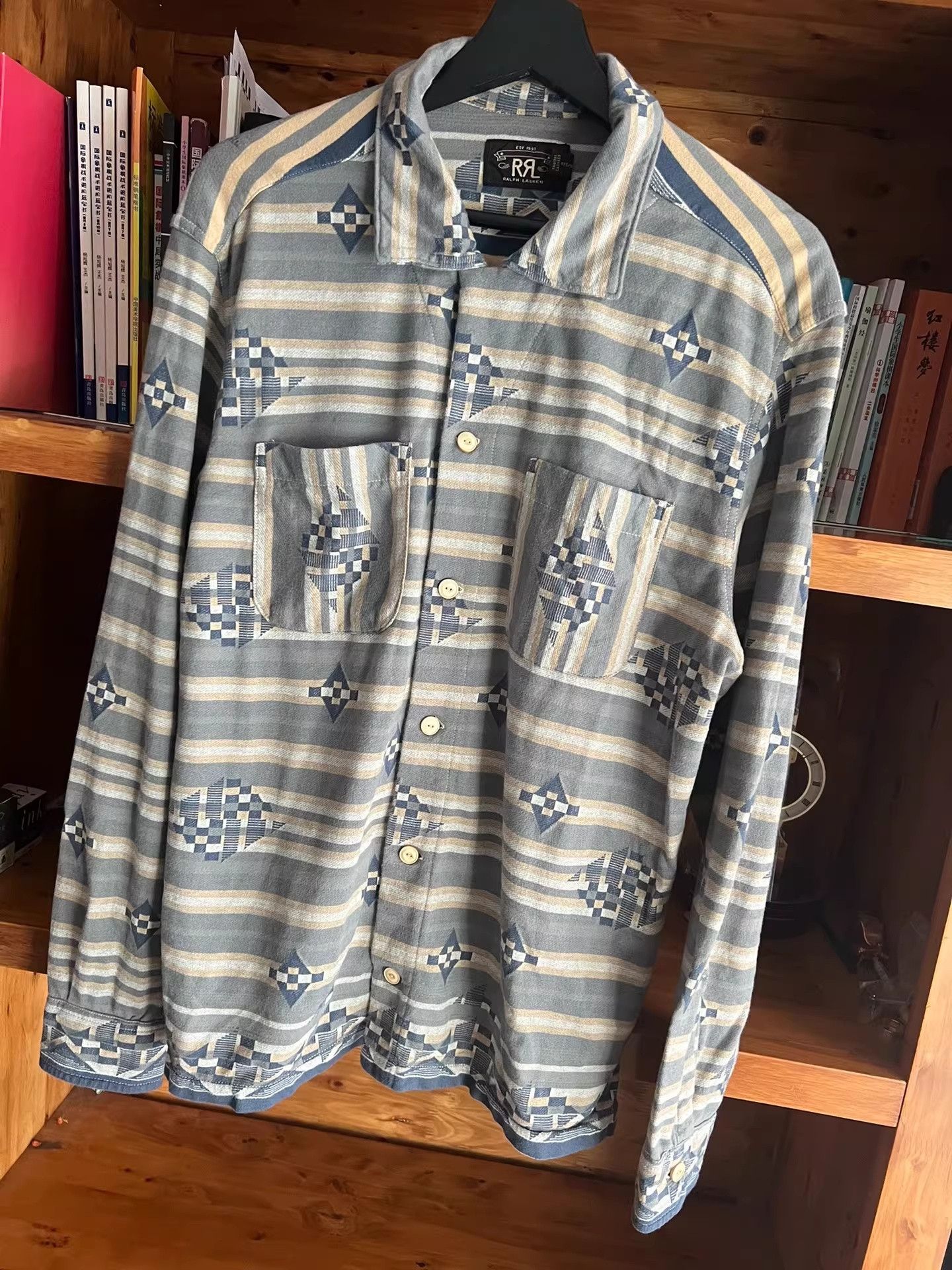 RRL Ralph Lauren RRL Double RL Camping Long-Sleeve Shirt Size US M / EU 48-50 / 2 - 3 Thumbnail