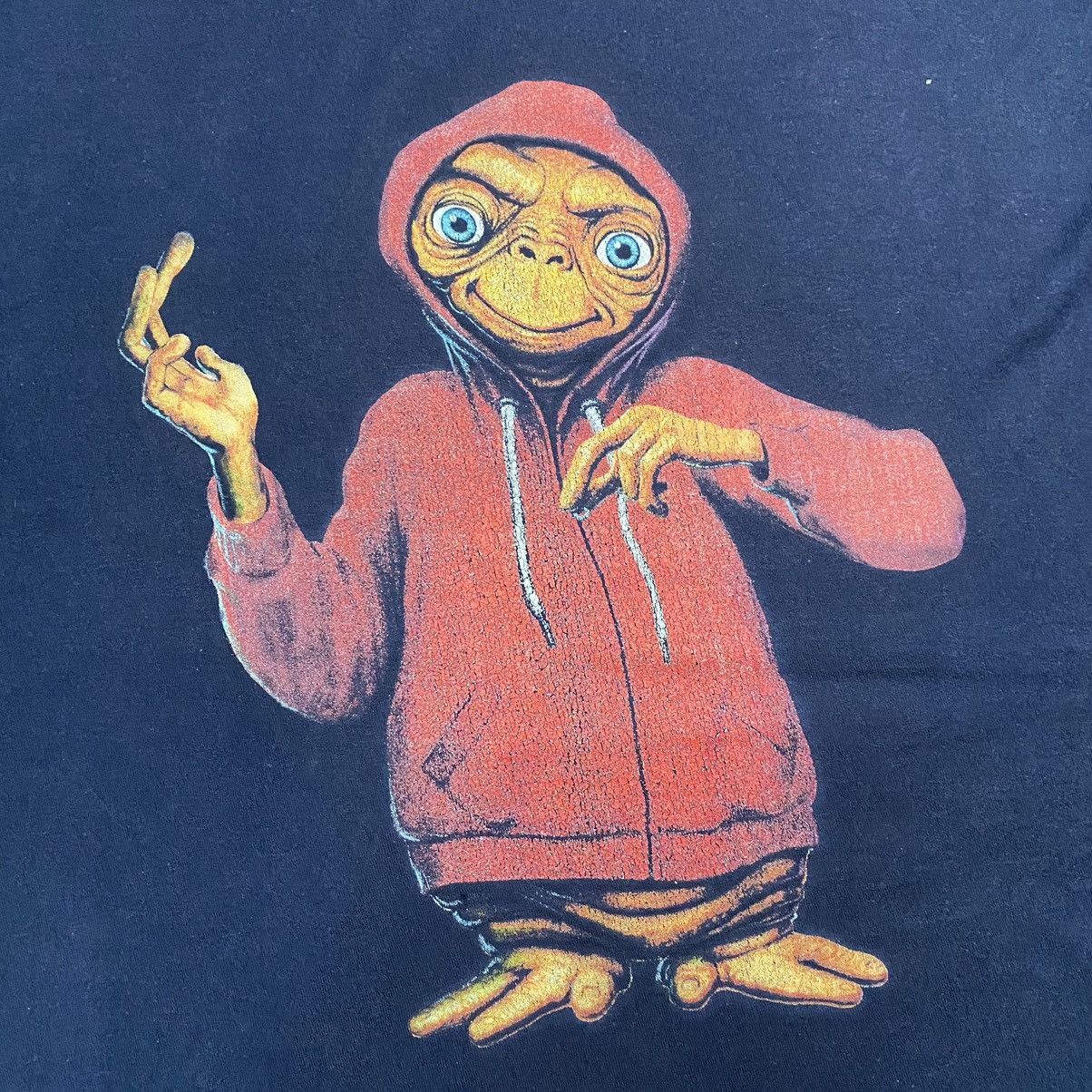 Vintage Vintage Y2K E.T. The Extra-Terrestrial Movie T Shirt Size US L / EU 52-54 / 3 - 6 Thumbnail