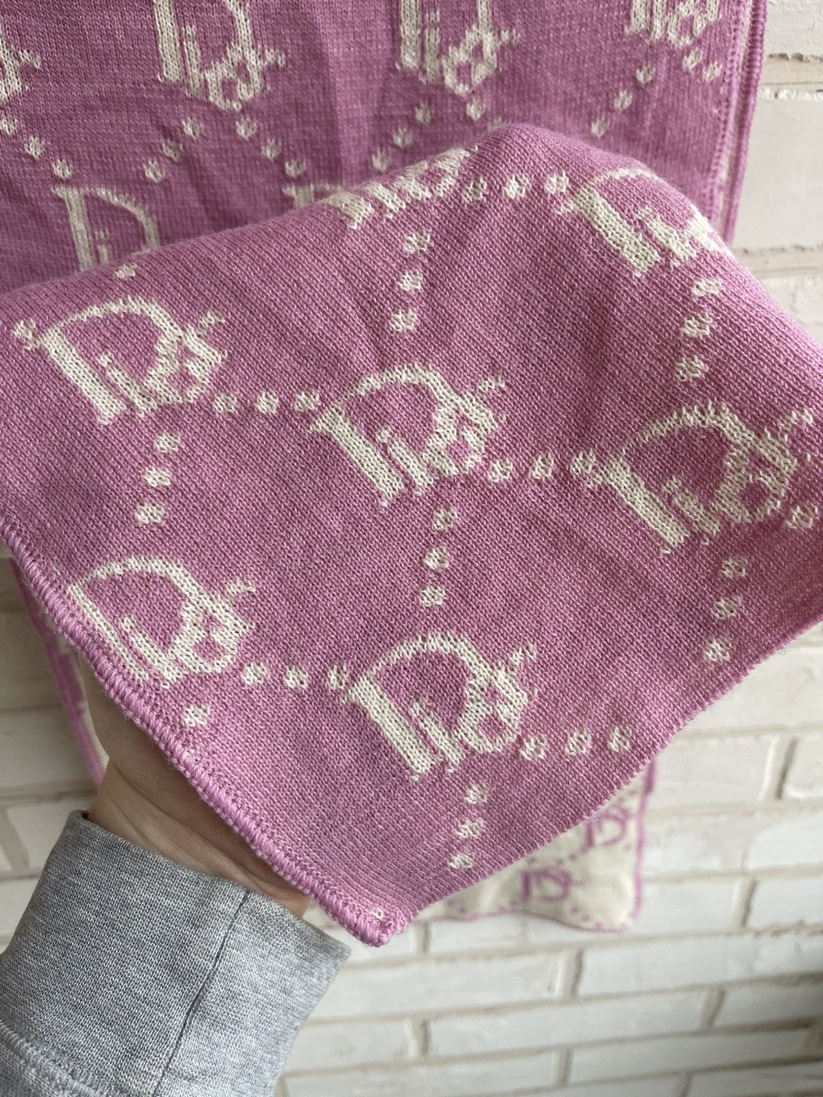 Christian Dior Monsieur × Vintage VINTAGE CHRISTIAN DIOR MONOGRAM SCARF Size ONE SIZE - 3 Thumbnail