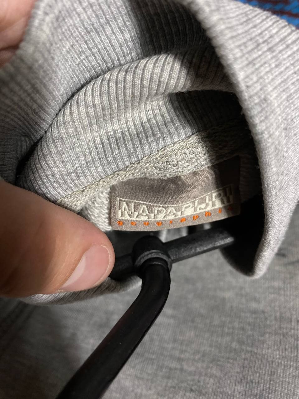 Napapijri × Vintage 💥Offers💥Napapijri Vintage Y2K Sweatshirt Zip Rare Hype Size US L / EU 52-54 / 3 - 2 Thumbnail