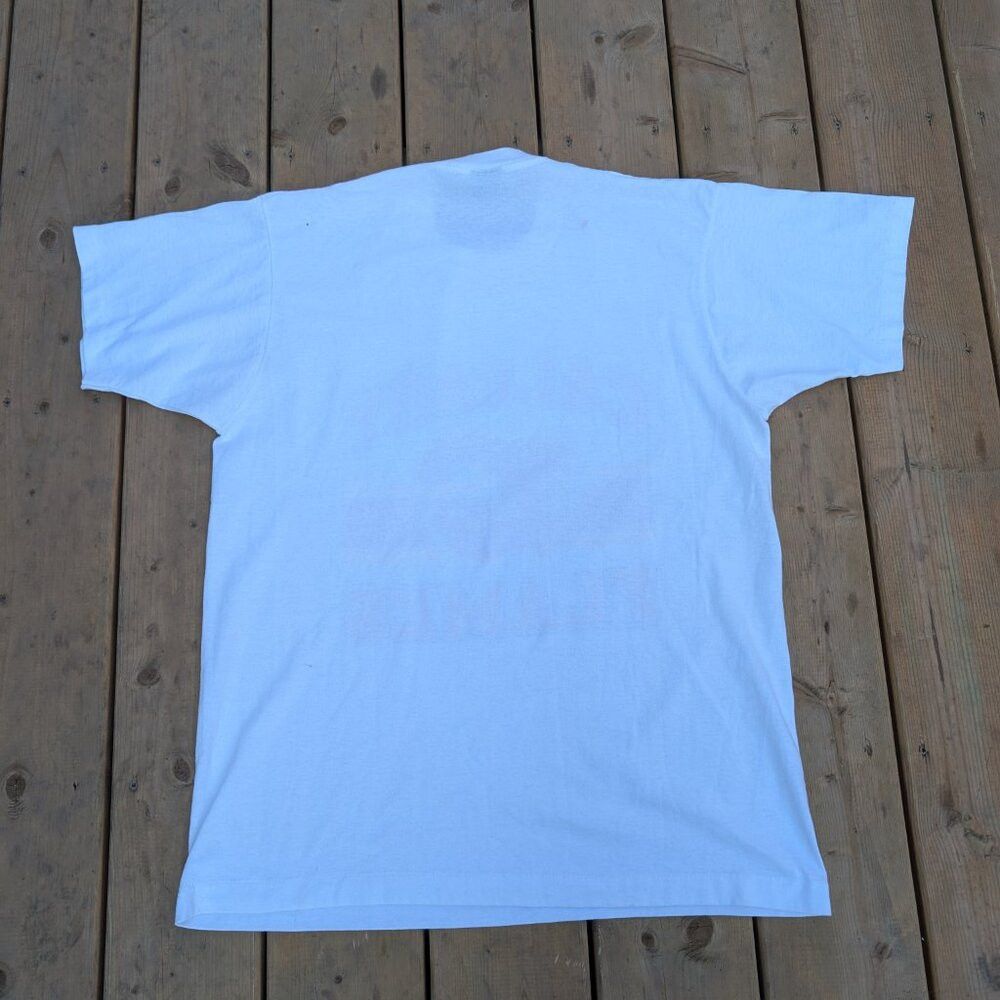 Other Vintage 1988 Single Stitch T-Shirt Men's XL White Calgary F Size US XL / EU 56 / 4 - 7 Thumbnail