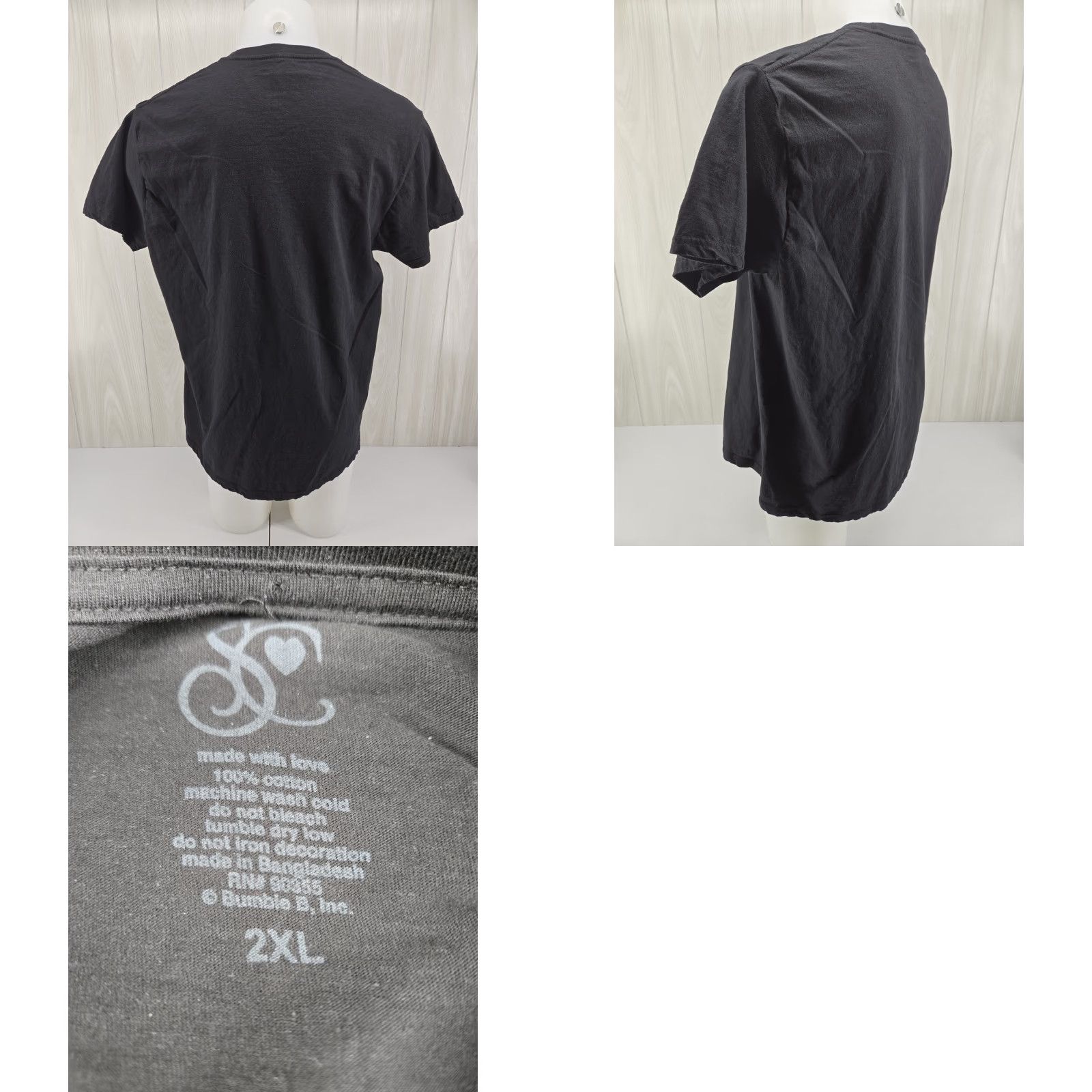 Vintage VINTAGE Sabrina Carpenter Shirt 2XL Black T-Shirt Men Music Tour Merch Short Sleeve Logo Official 2000s? Size US XXL / EU 58 / 5 - 8 Thumbnail
