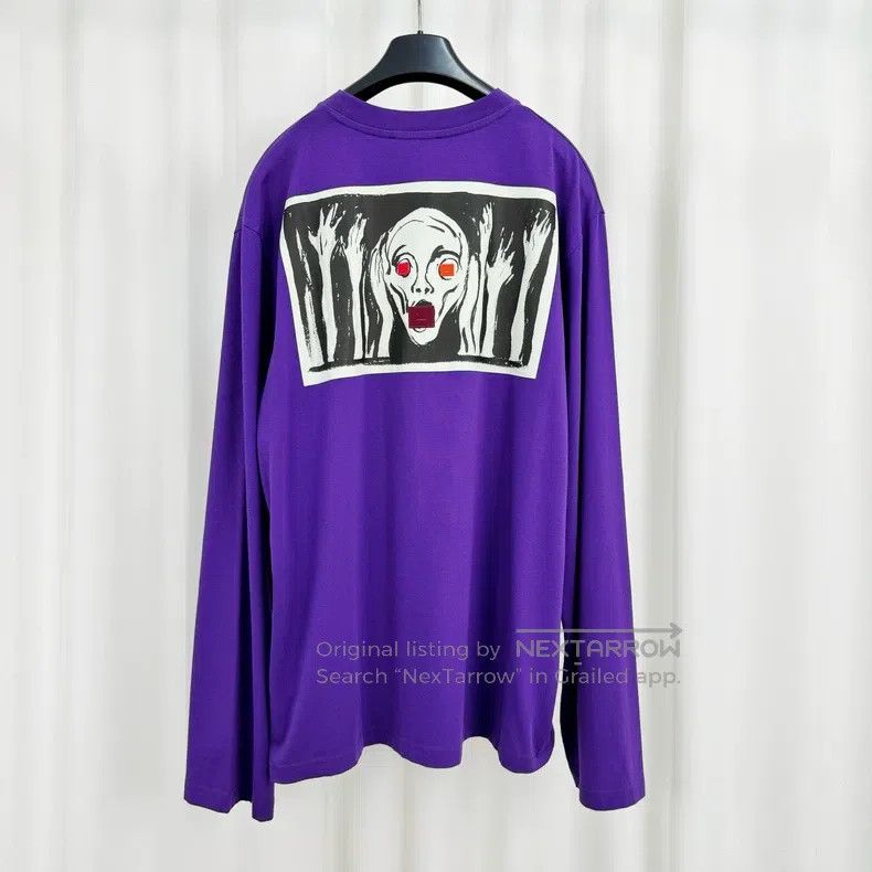 Acne Studios Acne Studios Embroidered Letter Printed Long Sleeve Size US XL / EU 56 / 4 - 2 Thumbnail