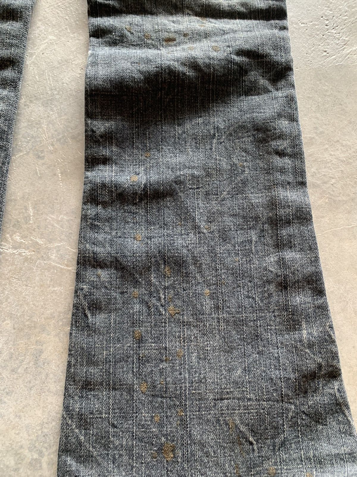 20471120 × Designer × Japanese Brand flare i6w9 lgb inspired jeans distressed japanese style Size 30" / US 8 / IT 44 - 23 Thumbnail
