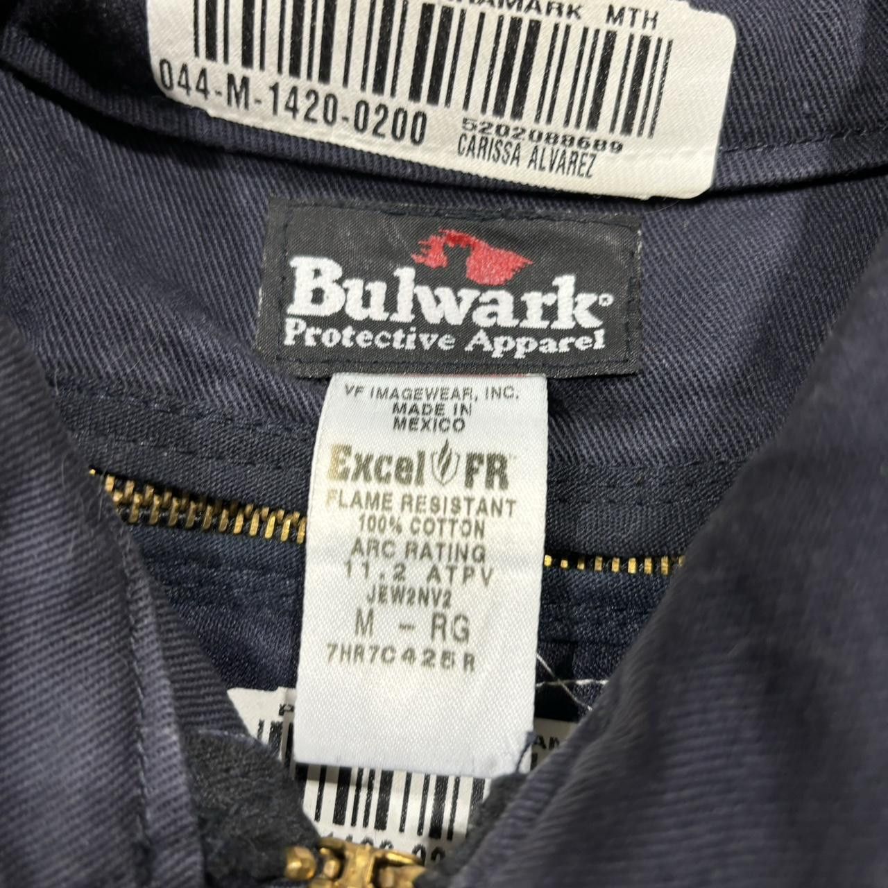 Bulwark Carhartt Like Men's Navy Jacket Size US XL / EU 56 / 4 - 4 Thumbnail