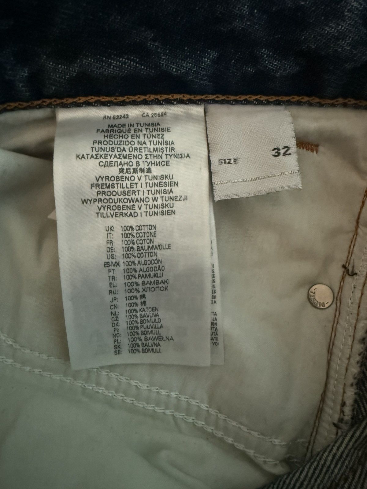Diesel Diesel “1955 09C90 Straight Jeans” Size US 32 / EU 48 - 4 Thumbnail