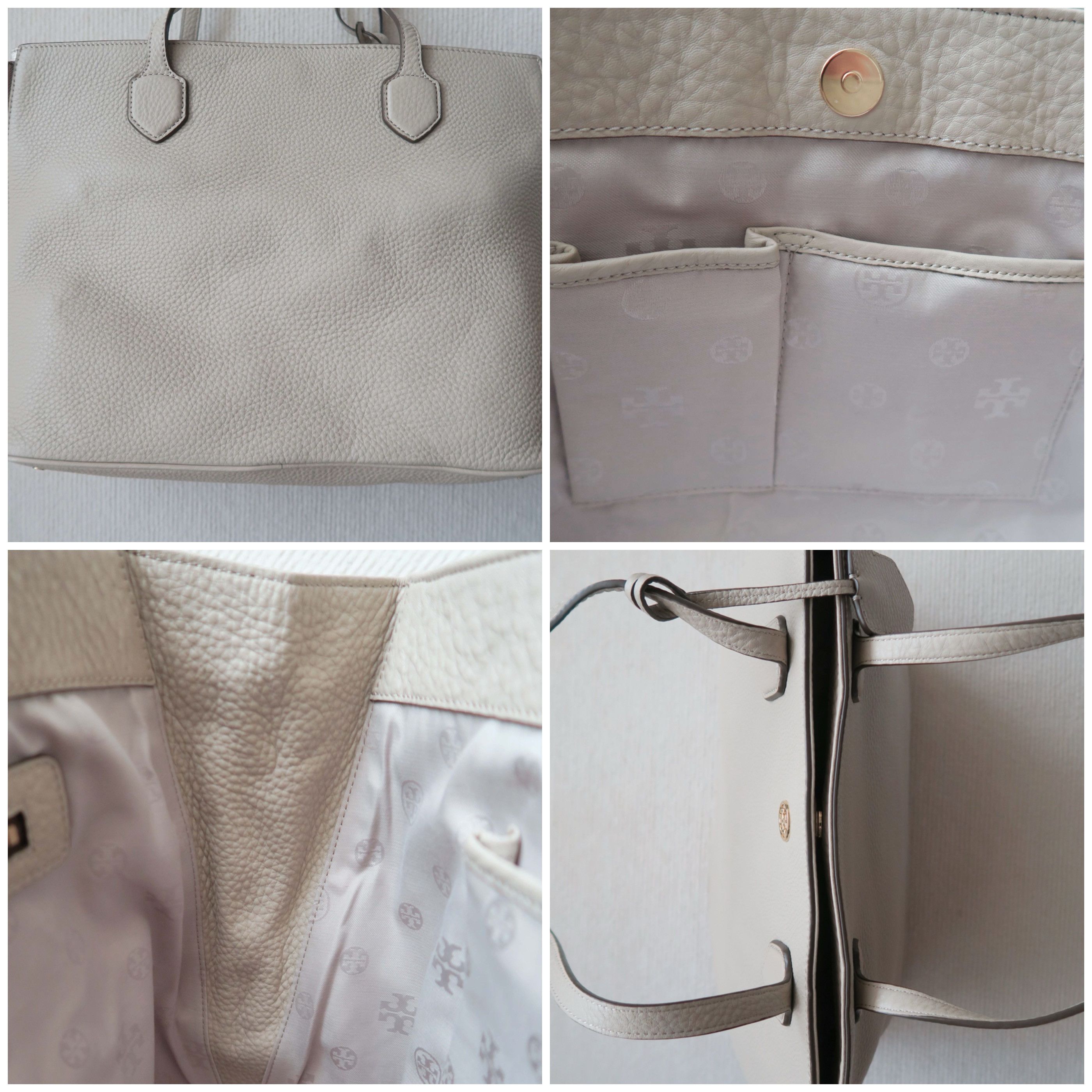 Tory Burch Tory Burch Expandable Robinson Leather Shoulder Tote Handbag Size ONE SIZE - 10 Thumbnail