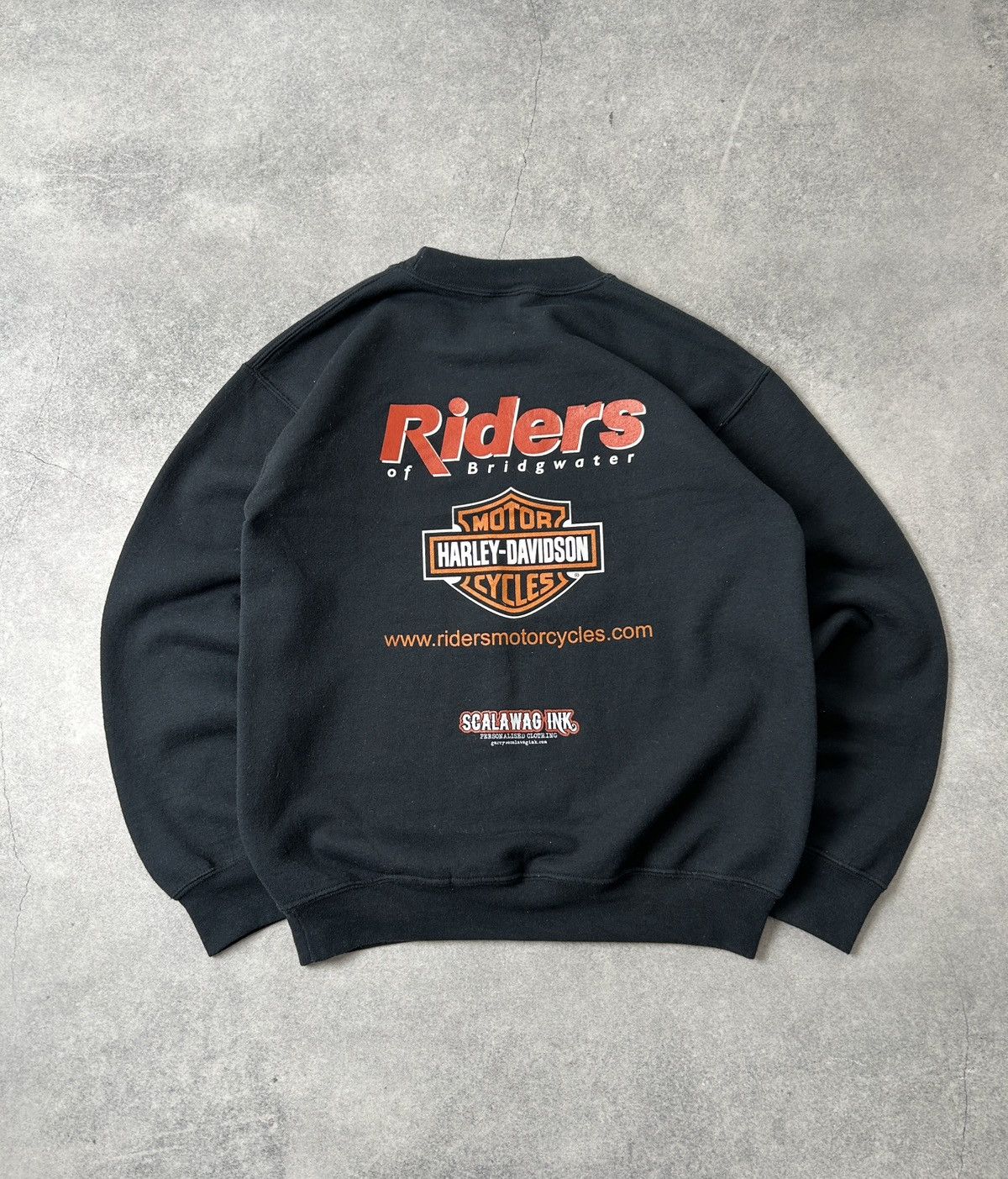 Harley Davidson Vintage Cider Rally big logo sweatshirt 2010 Size US S / EU 44-46 / 1 - 2 Thumbnail