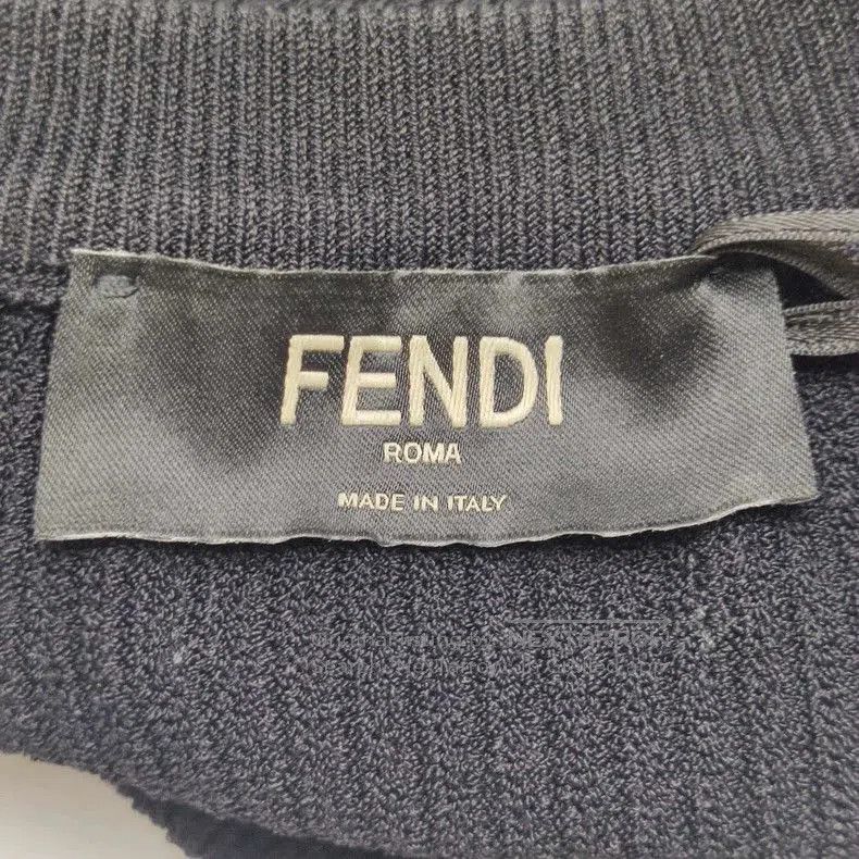 Fendi Fendi Solid Color Crewneck Knit Top. Size US M / EU 48-50 / 2 - 5 Thumbnail