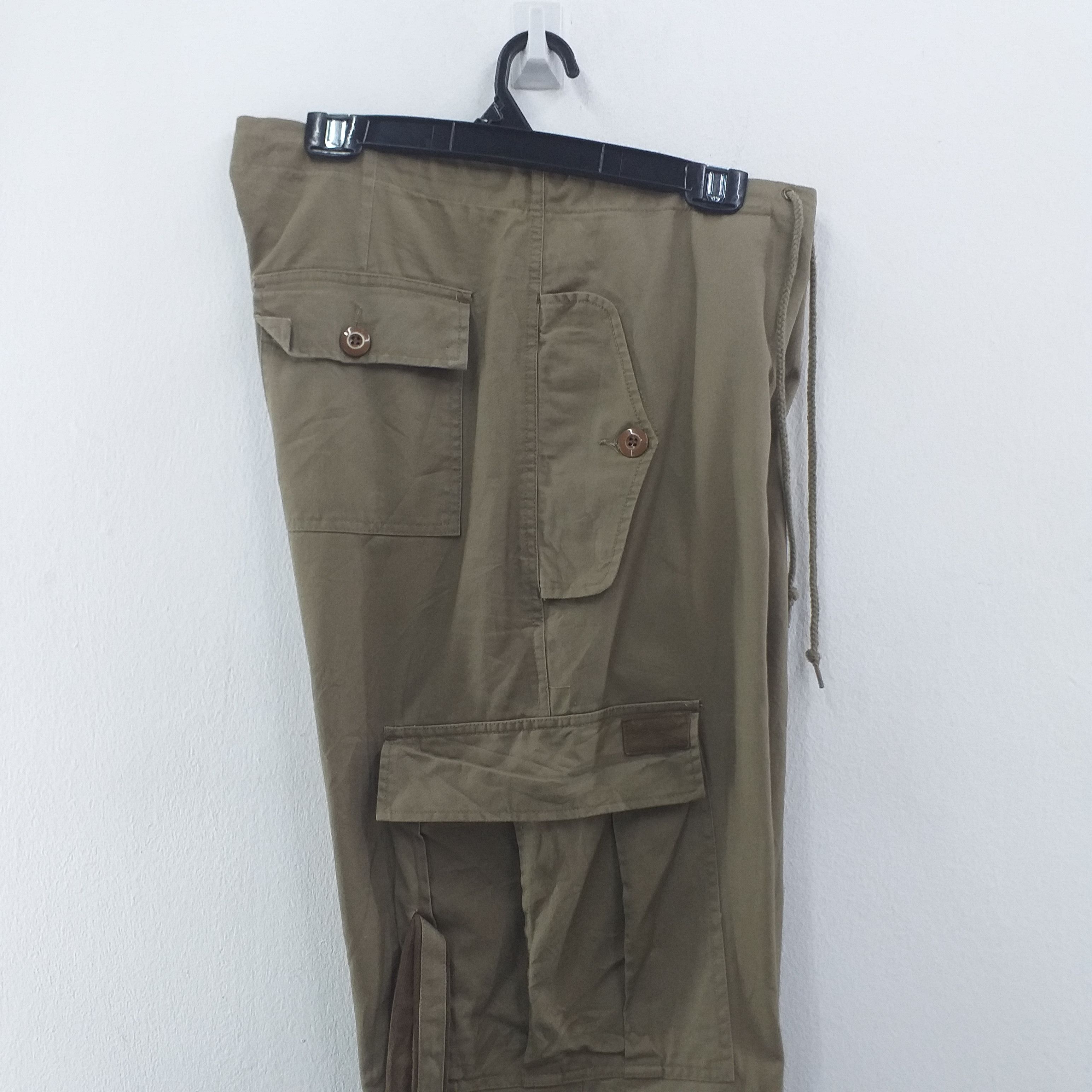 Japanese Brand Vintage Roughness Troop Japanese Cargo Pockets Pants -CP031 Size US 35 - 9 Thumbnail