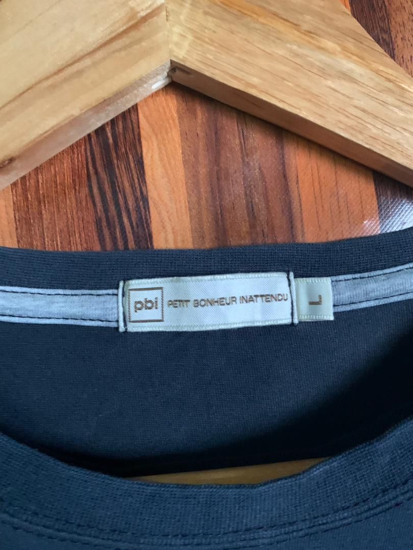 Japanese Brand e33 dark blue Petit bonheur inattendu moderm Style Size US L / EU 52-54 / 3 - 10 Thumbnail