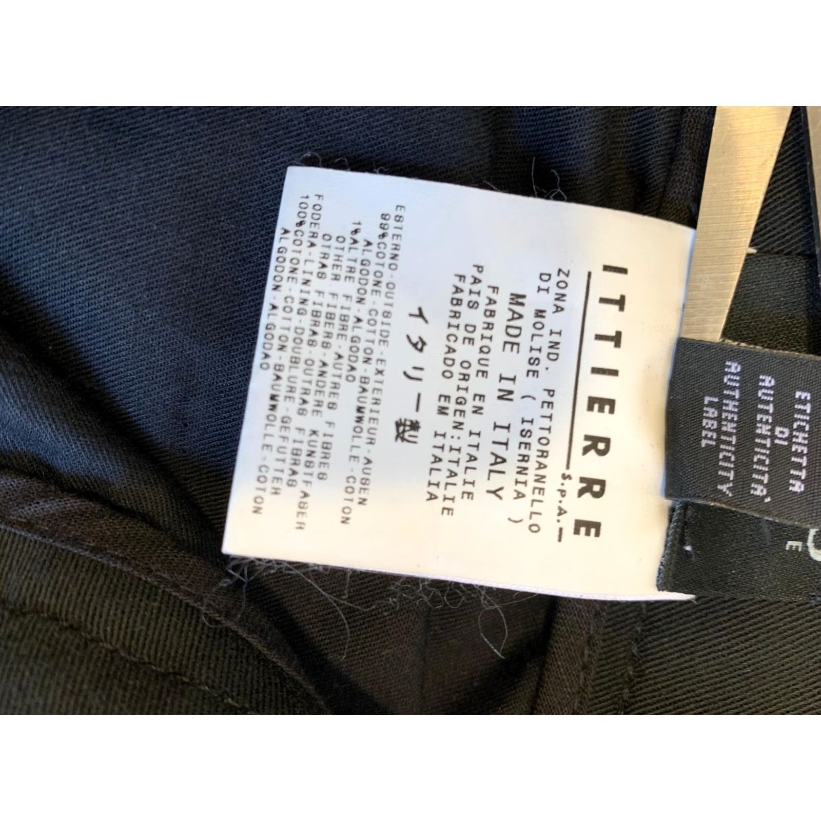 Versus VERSUS Versace Pants Mens 33x33 Black ITTIERRRE Made in Italy Vintage Dress Pants Adult M/L 33in Inseam Mens Size US 33 - 6 Thumbnail