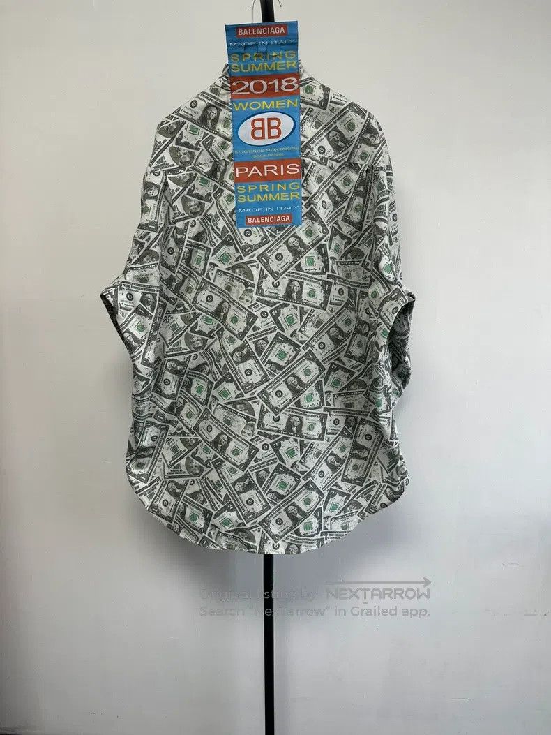 Balenciaga Balenciaga Printed Shirt Size XS / US 0-2 / IT 36-38 - 2 Thumbnail