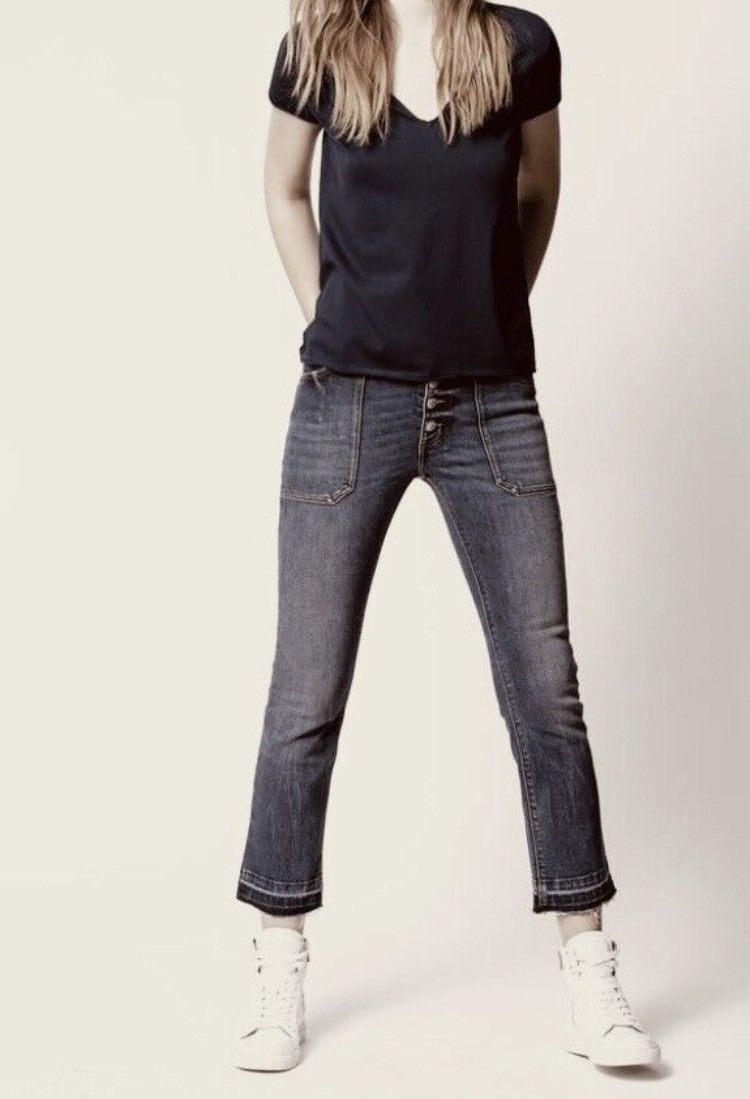 Zadig & Voltaire Zadig Voltaire Skull Logo T-shirt Alexander McQueen Style Size L / US 10 / IT 46 - 3 Thumbnail