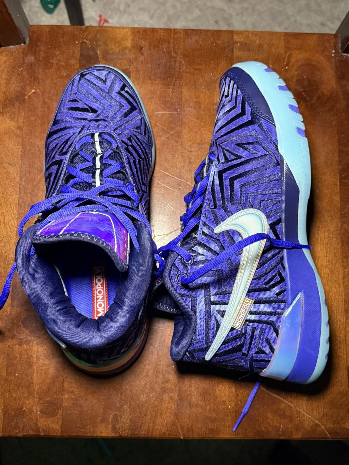 Nike Nike Monopoly Zoom LeBron NXXT Genisus Men’s 9.5 Brand New Size US 9.5 / EU 42-43 - 7 Thumbnail