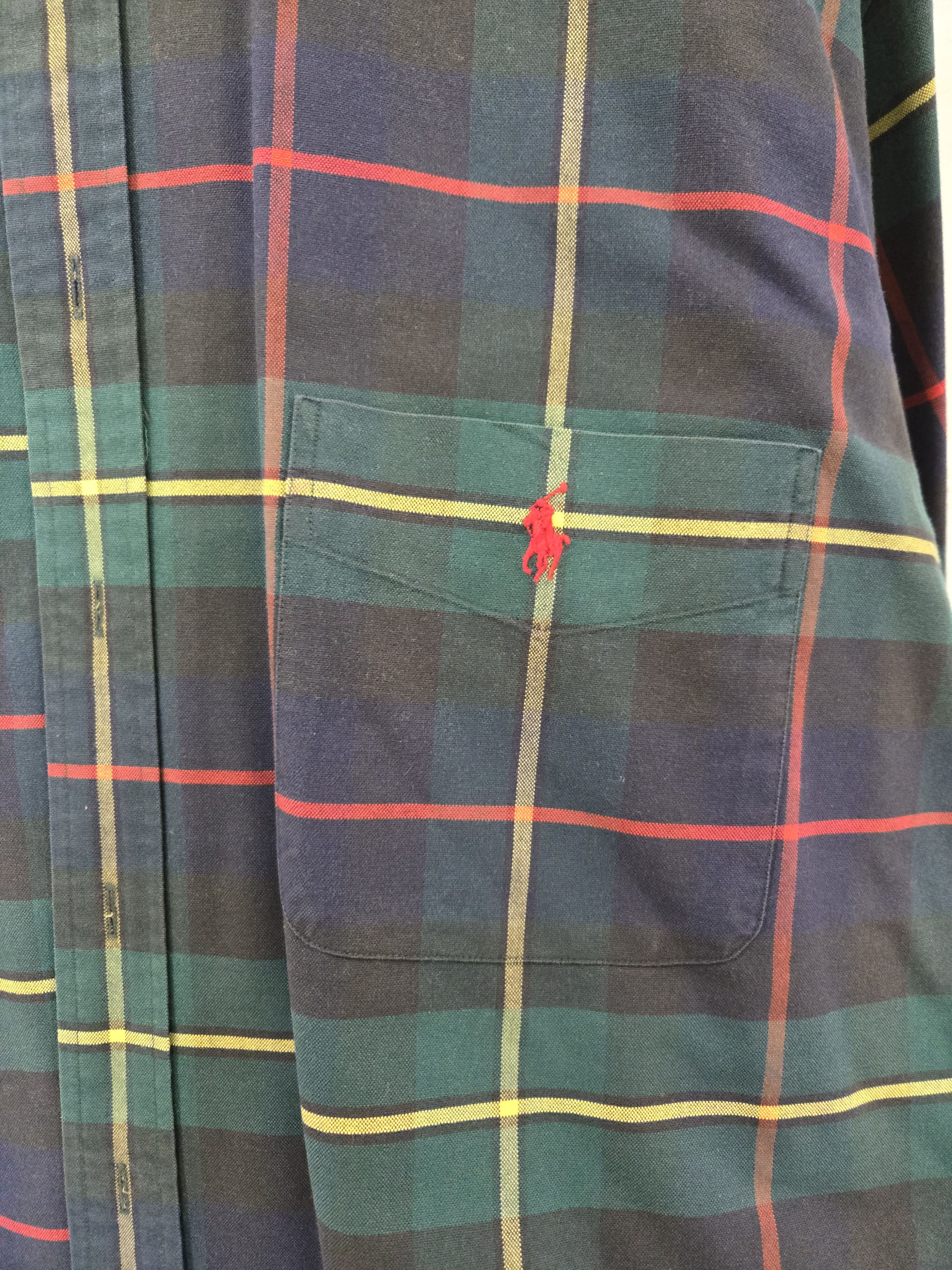 Polo Ralph Lauren Men's 2XLT Tall Ralph Lauren plaid button down shirt Size US XXL / EU 58 / 5 - 4 Thumbnail
