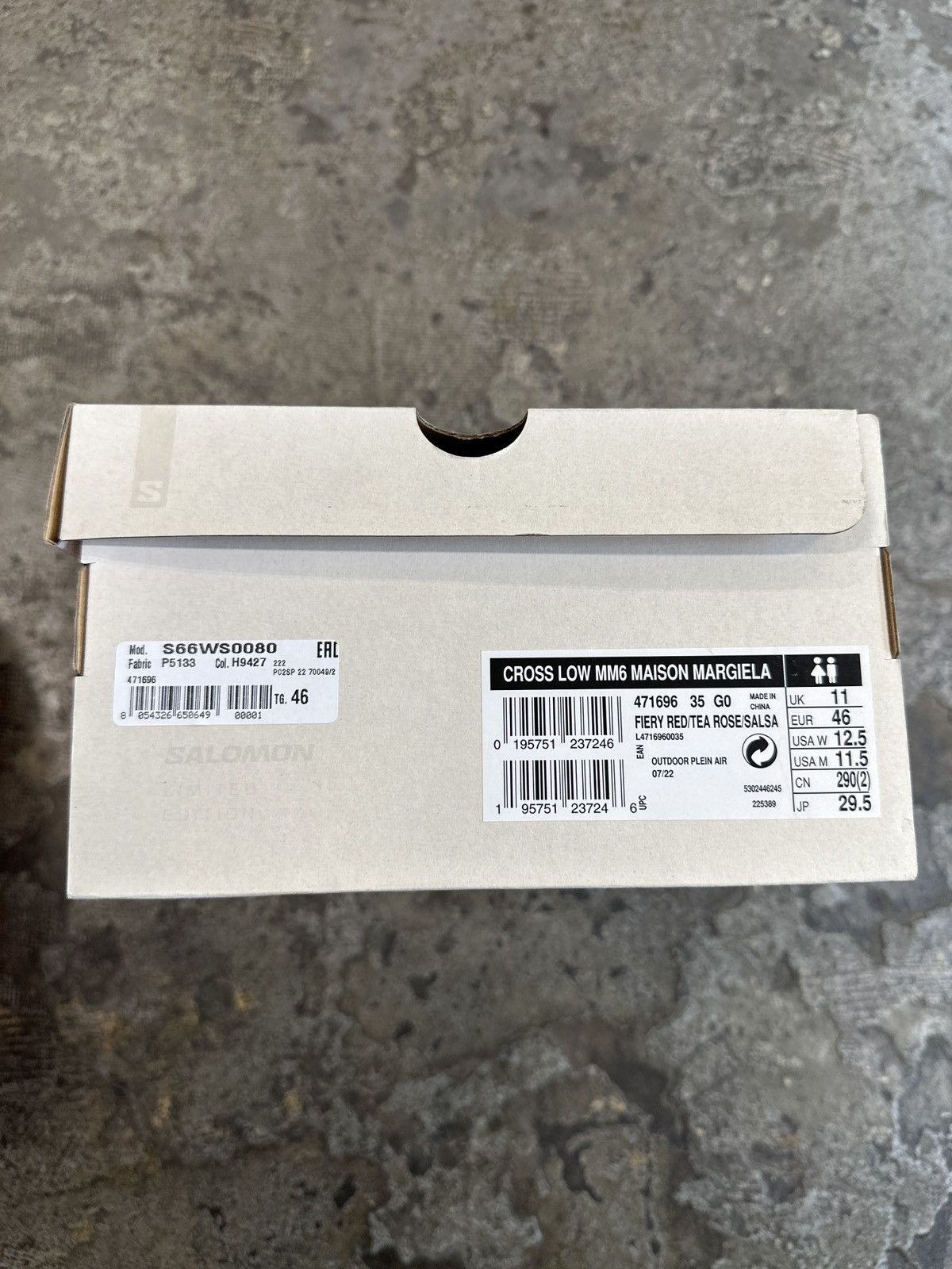 Maison Margiela MM6 Maison Margiela x Salomon Men’s Cross Hike Size US 11.5 / EU 44-45 - 4 Thumbnail