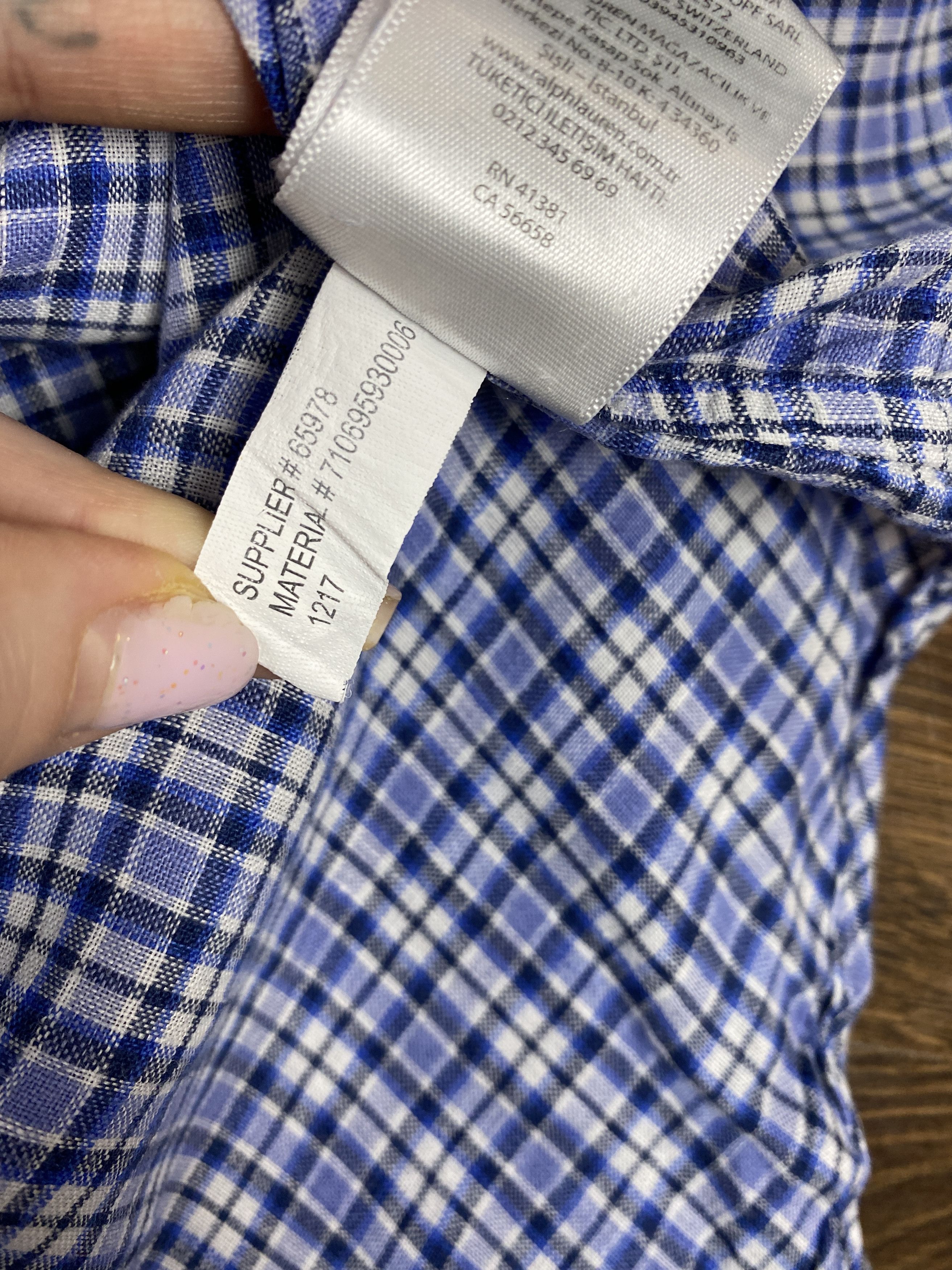 Polo Ralph Lauren Polo Ralph Lauren vintage LINEN plaid long sleeve shirt y2k Size US S / EU 44-46 / 1 - 6 Thumbnail