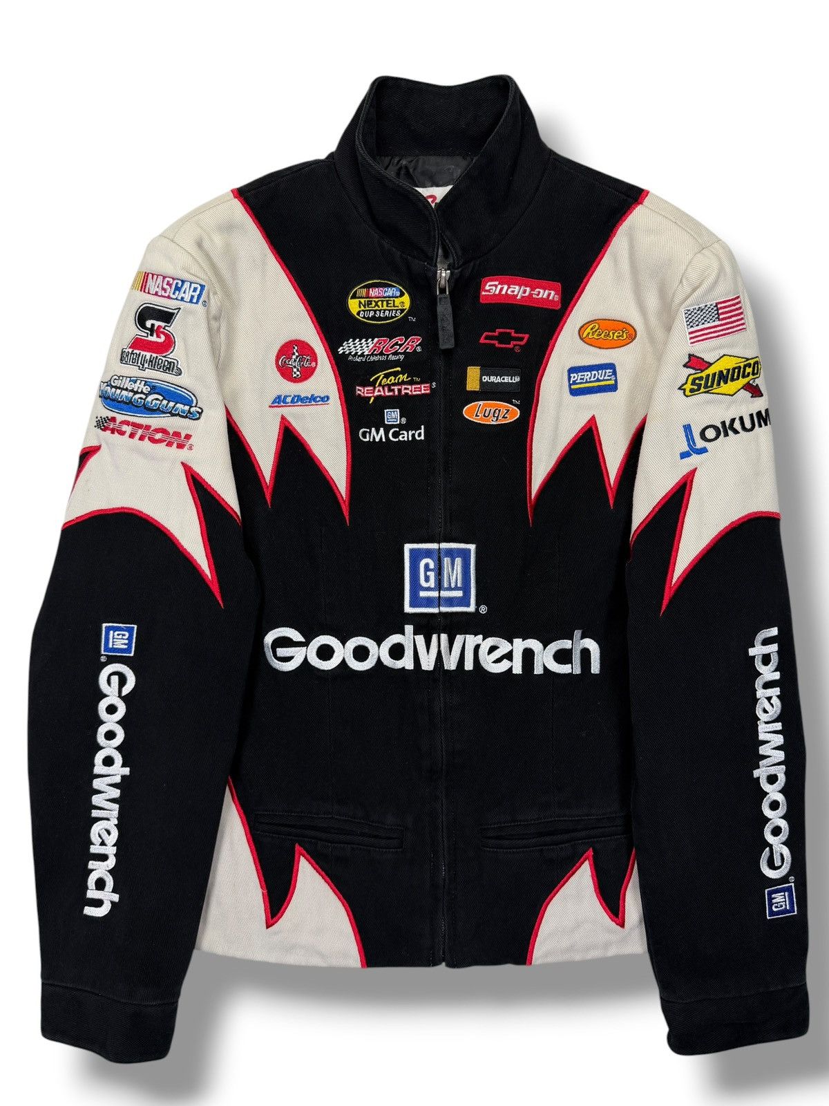 NASCAR Vintage Kevin Harvick Goodwrench Nascar Jacket Size M / US 6-8 / IT 42-44 - 2 Thumbnail