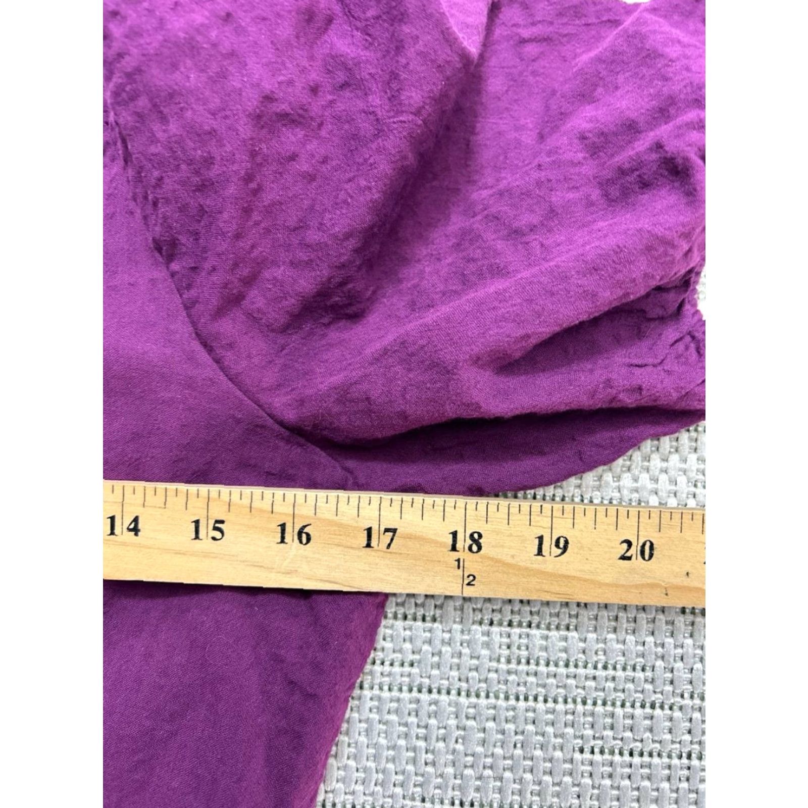 Loft Loft Purple Cotton Blouson Dress Womens 4 Short Sleeve V-Neck A-Line Casual Shirt Short Dress Vintage No Size S / US 4 / IT 40 - 7 Thumbnail