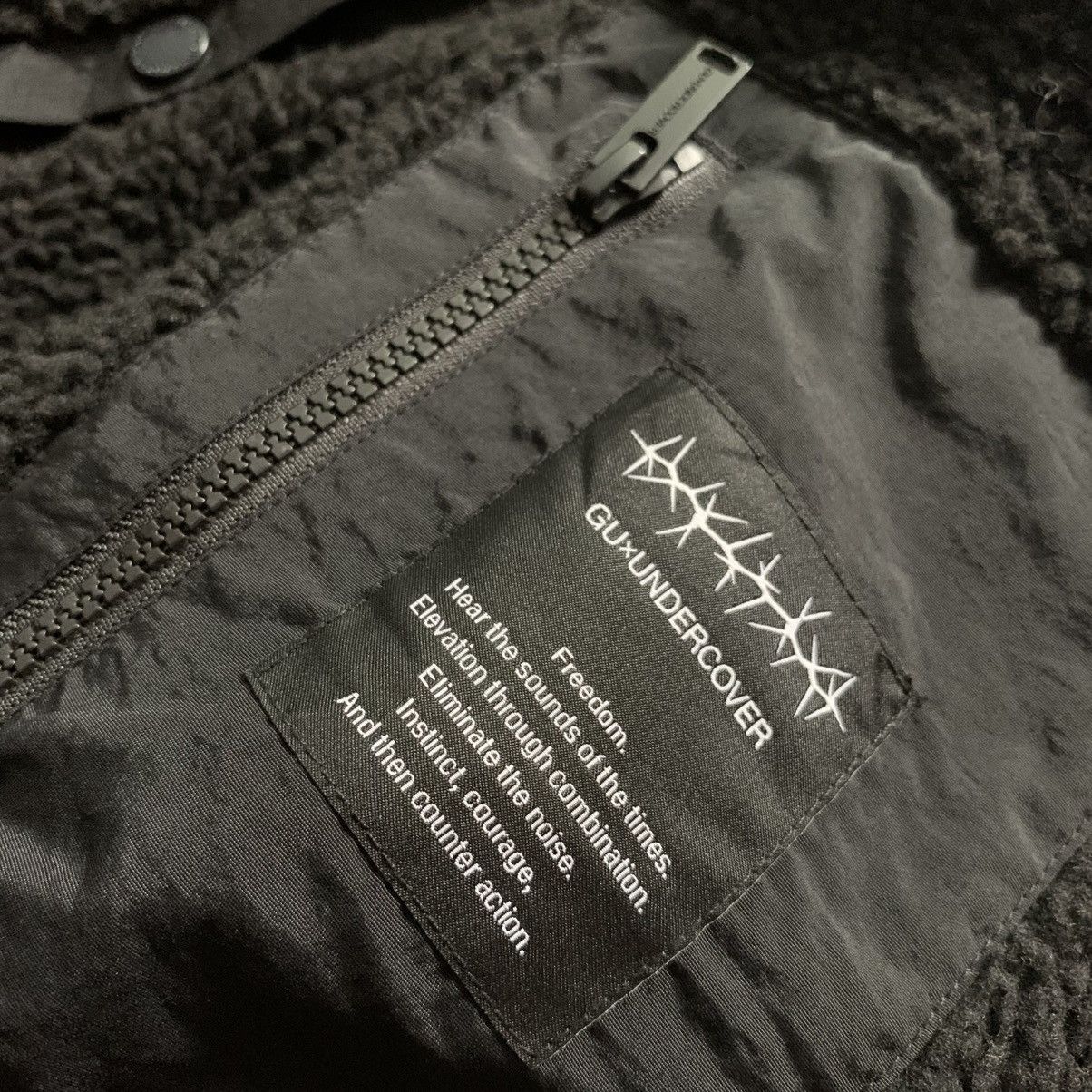 GU × Undercover GU x Undercover - Jun Takahashi Fleece Jacket Size US XL / EU 56 / 4 - 2 Thumbnail