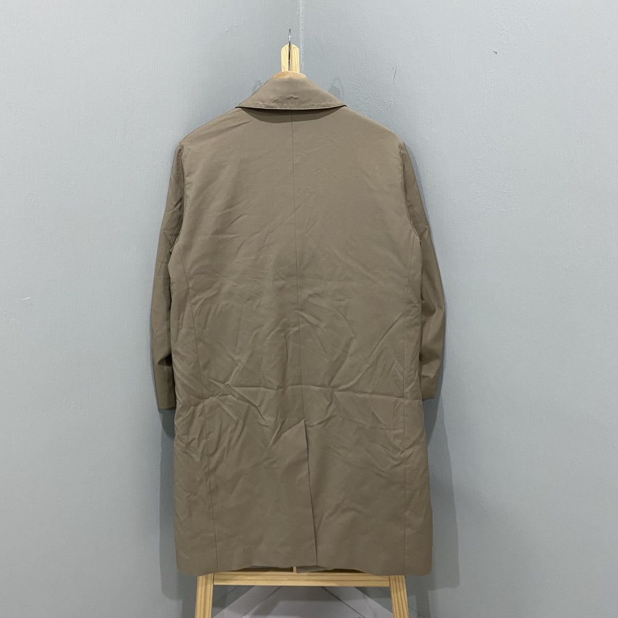 Mackintosh Mackintosh Beige Balmacaan Coat - Made in UK - Premium Mac Size US S / EU 44-46 / 1 - 2 Thumbnail