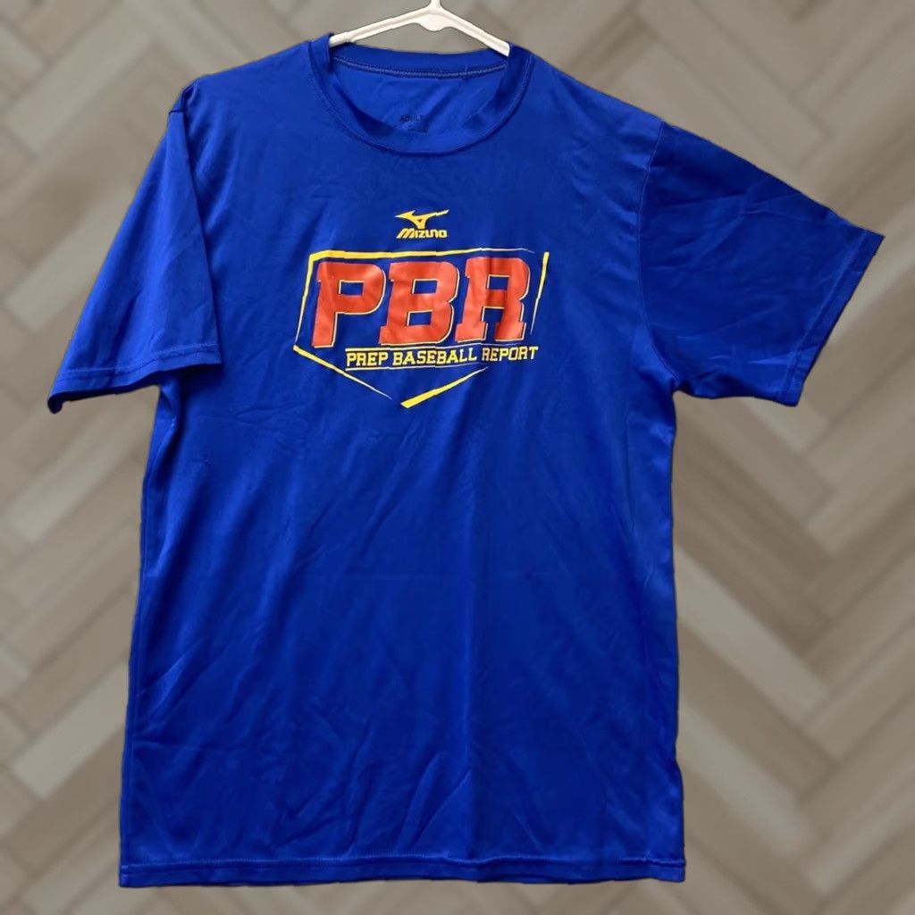Mizuno mizuno men's t-shirt short sleeve size M Blue 101-2 Size US M / EU 48-50 / 2 - 1 Thumbnail