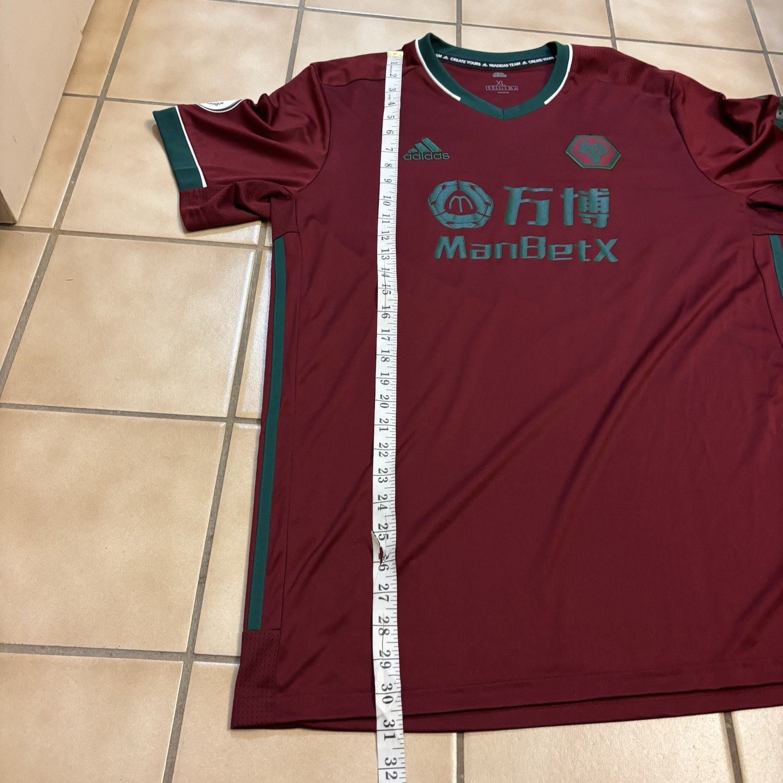 Adidas Wolverhampton Third Football Shirt Jersey 2020 2021 Adidas Size US XL / EU 56 / 4 - 9 Thumbnail