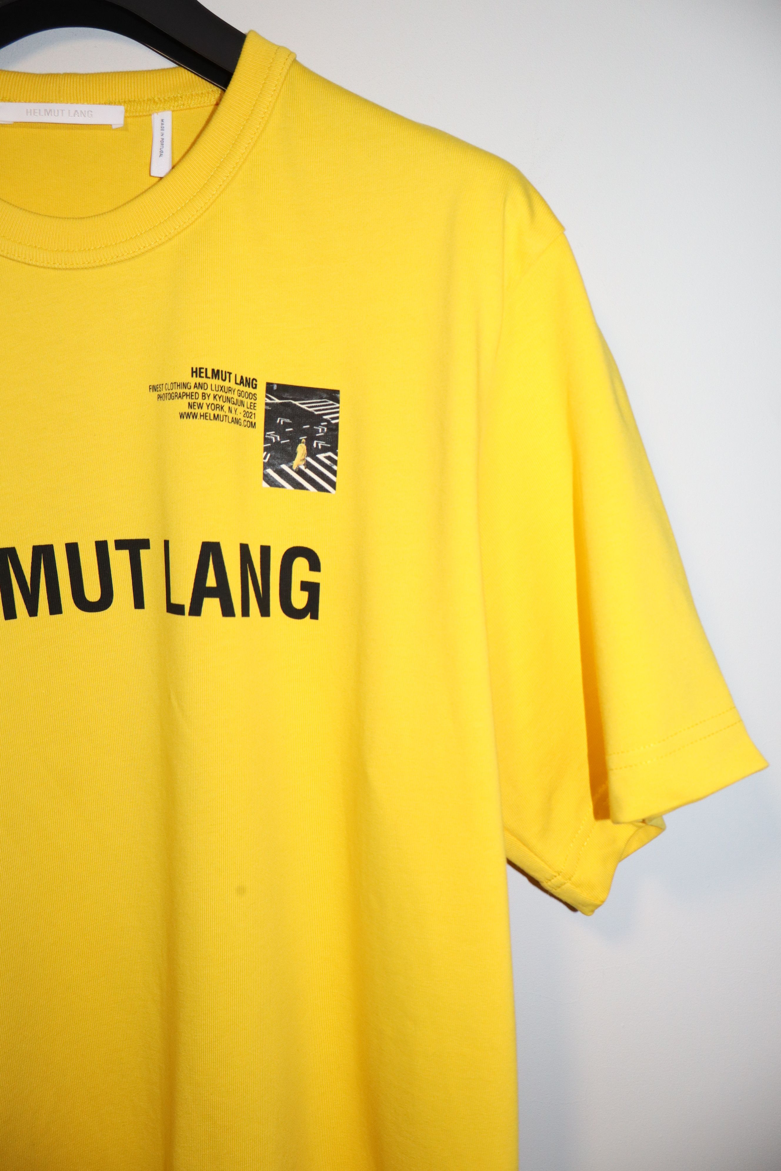 Helmut Lang NYC logo tshirt Size US L / EU 52-54 / 3 - 2 Thumbnail