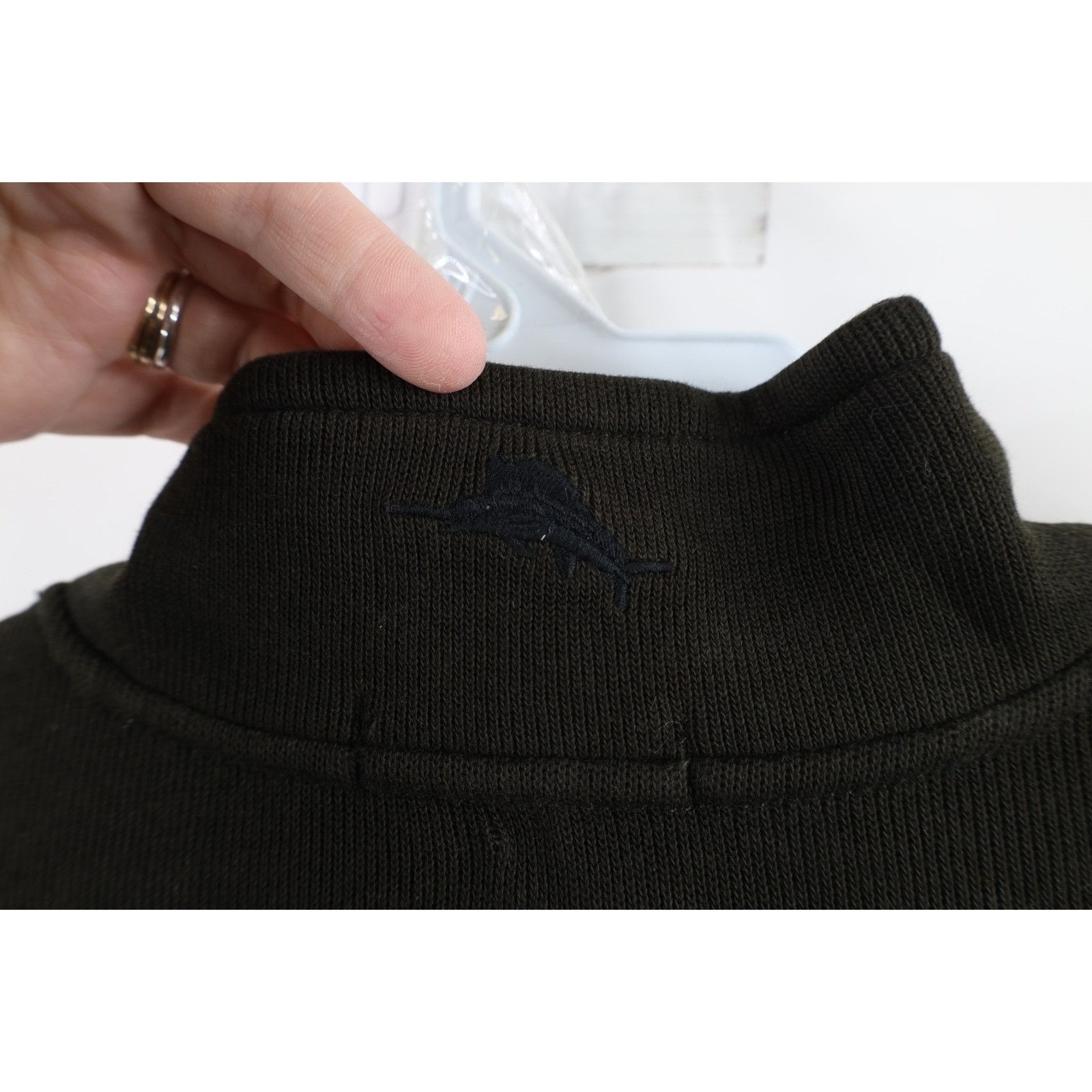 Tommy Bahama Tommy Bahama New England Patriots Half Zip Sweater Size US L / EU 52-54 / 3 - 7 Thumbnail