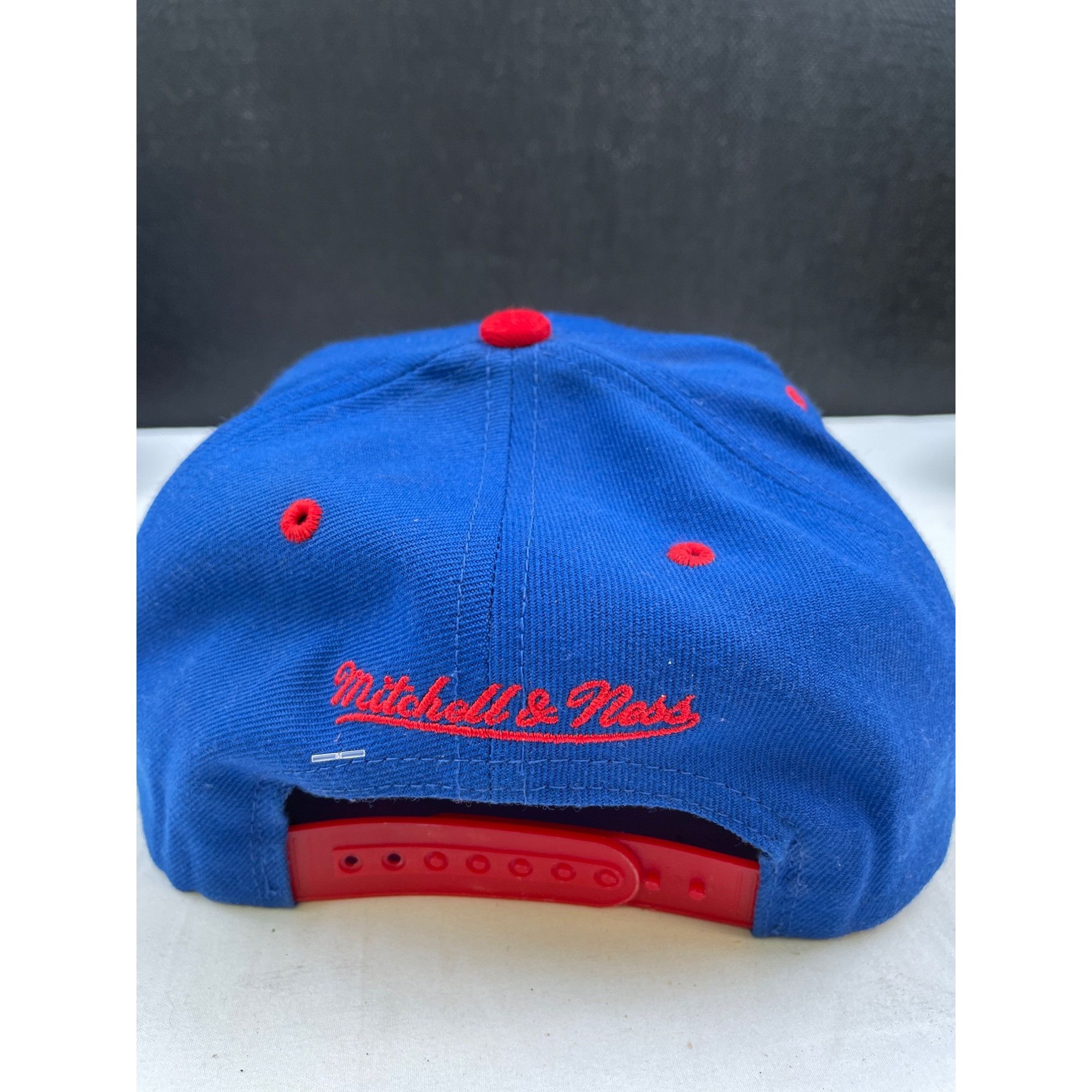 Mitchell & Ness Mitchell & Ness Denver Nuggets Unisex Hat/Cap Red & Blue Adj Size ONE SIZE - 8 Thumbnail