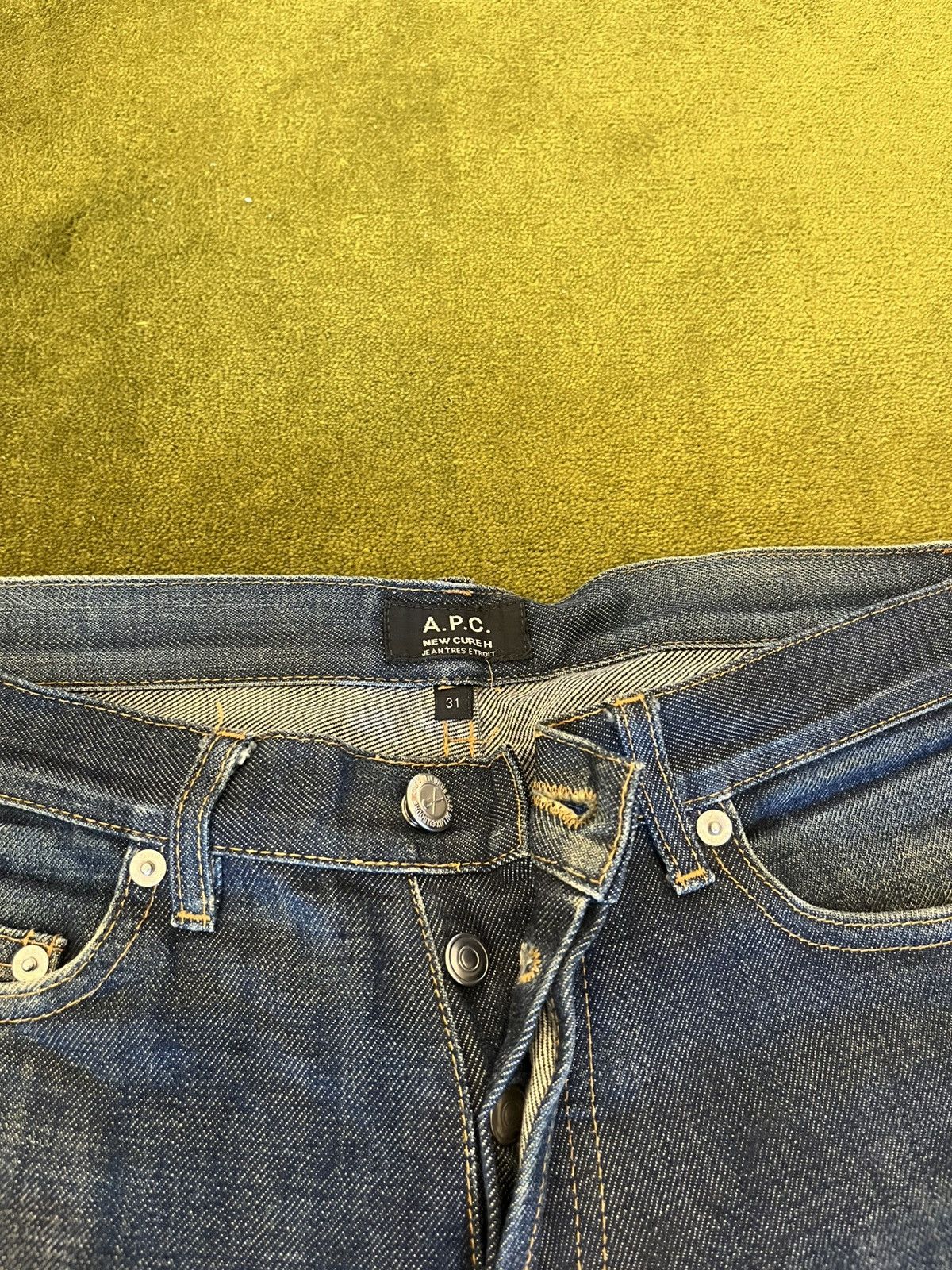 A.P.C. APC Vintage New Cure Jeans Size US 31 - 5 Thumbnail