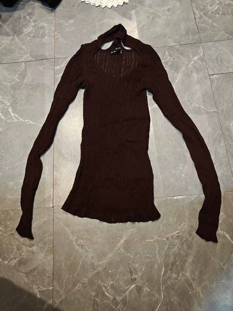Y/Project Y/Project 40 Brown knit dress Size M / US 6-8 / IT 42-44 - 1 Thumbnail