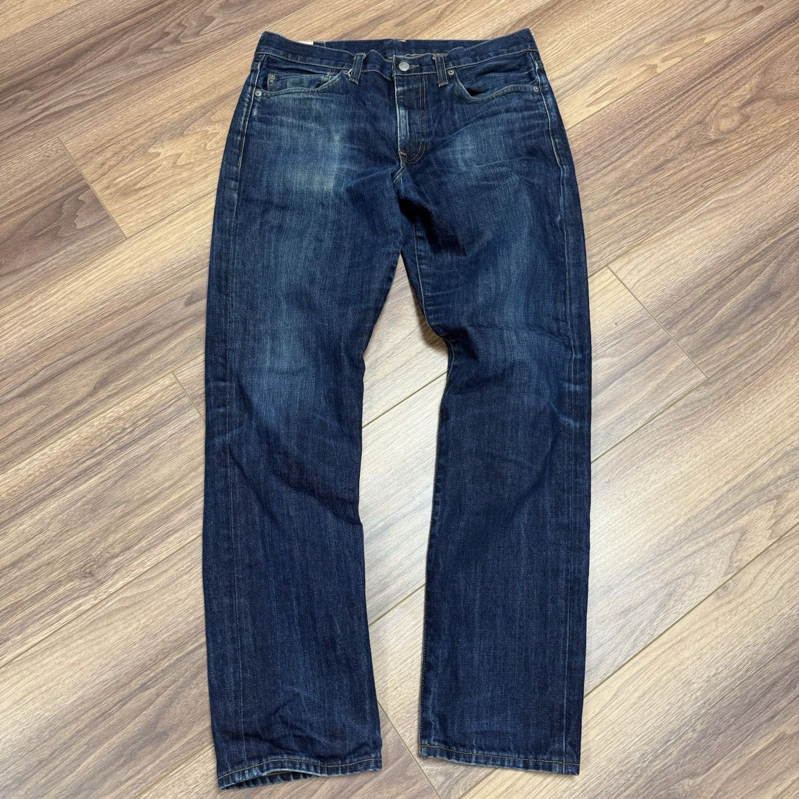 J.Crew J Crew Men’s Size 32x32 Straight Leg Jeans Blue Denim Dark W Size US 32 / EU 48 - 1 Thumbnail