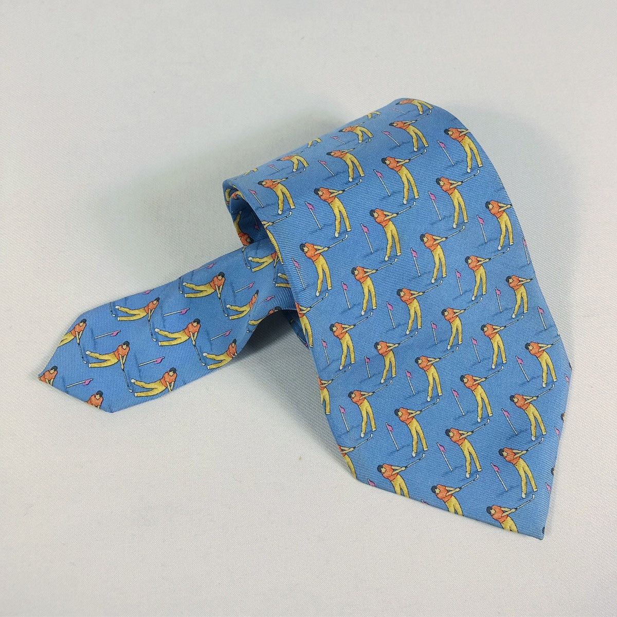 Polo Ralph Lauren Rare Vintage Polo Ralph Lauren Silk Tie Made in Italy Size ONE SIZE - 9 Thumbnail