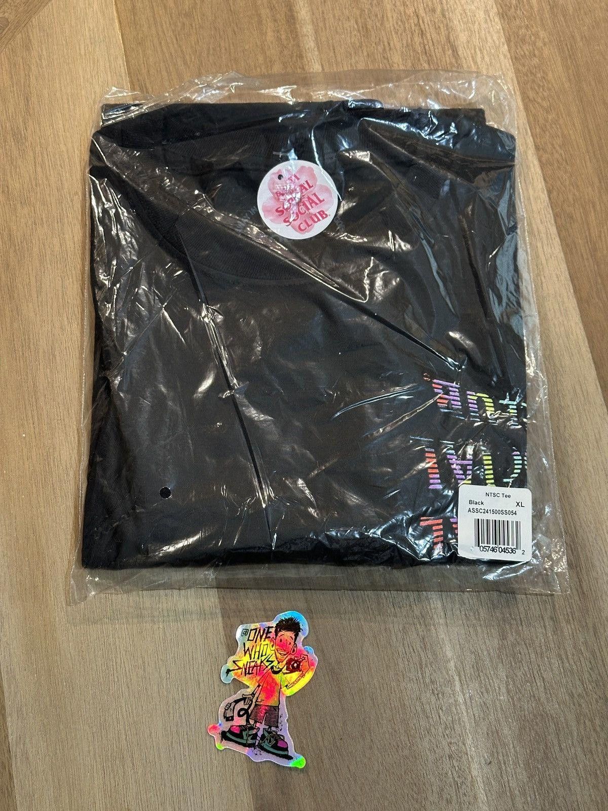 Anti Social Social Club Anti Social Social Club NTSC TV Static Tee Size XL Size US XL / EU 56 / 4 - 4 Thumbnail