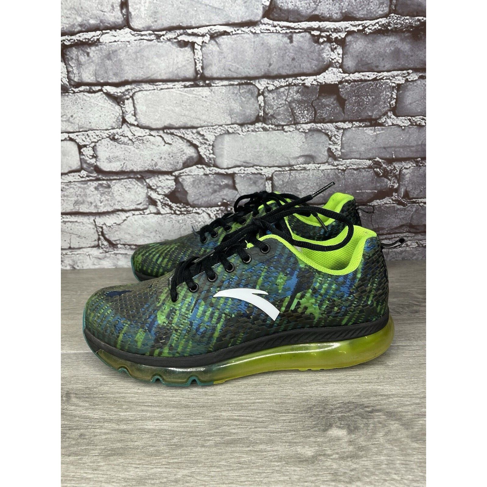 Other Anta Green Blue Synthetic Lace Up Gym Basketball Shoes Men’s Size US 9 / EU 42 - 15 Thumbnail