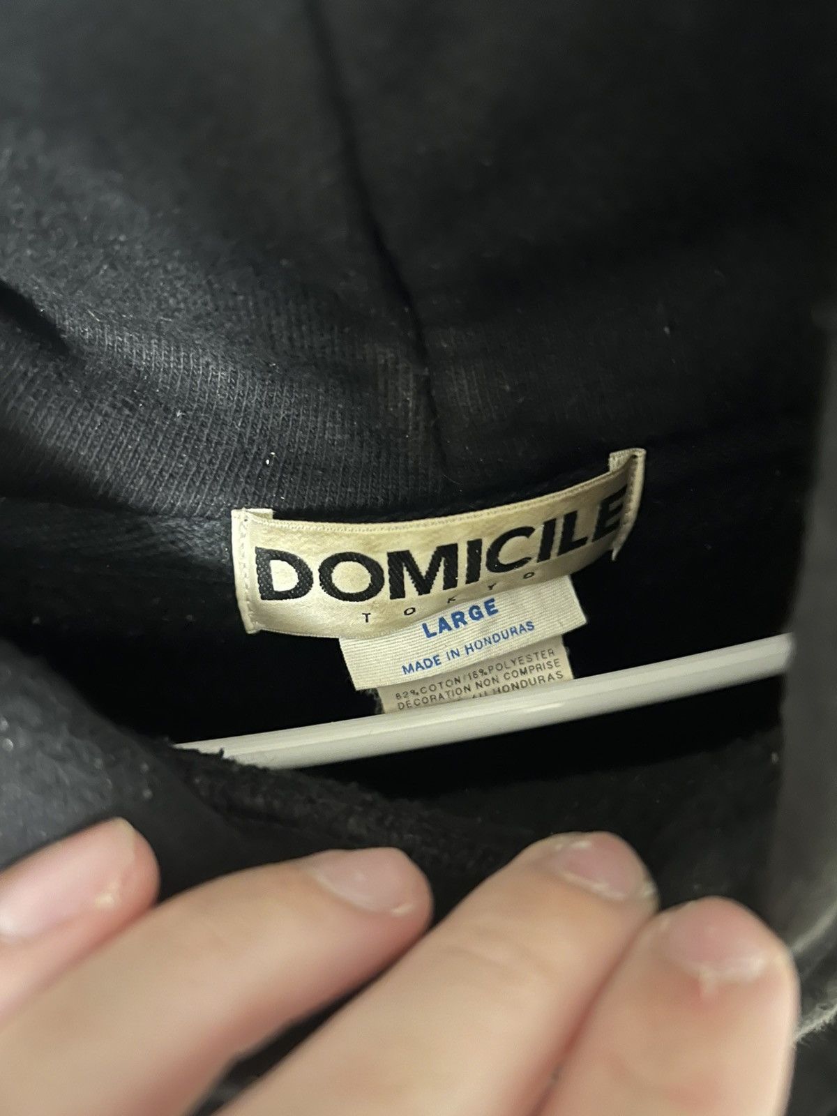 DOMICILE TOKYO Domicile Tokyo Logo Hoodie Size US L / EU 52-54 / 3 - 5 Thumbnail