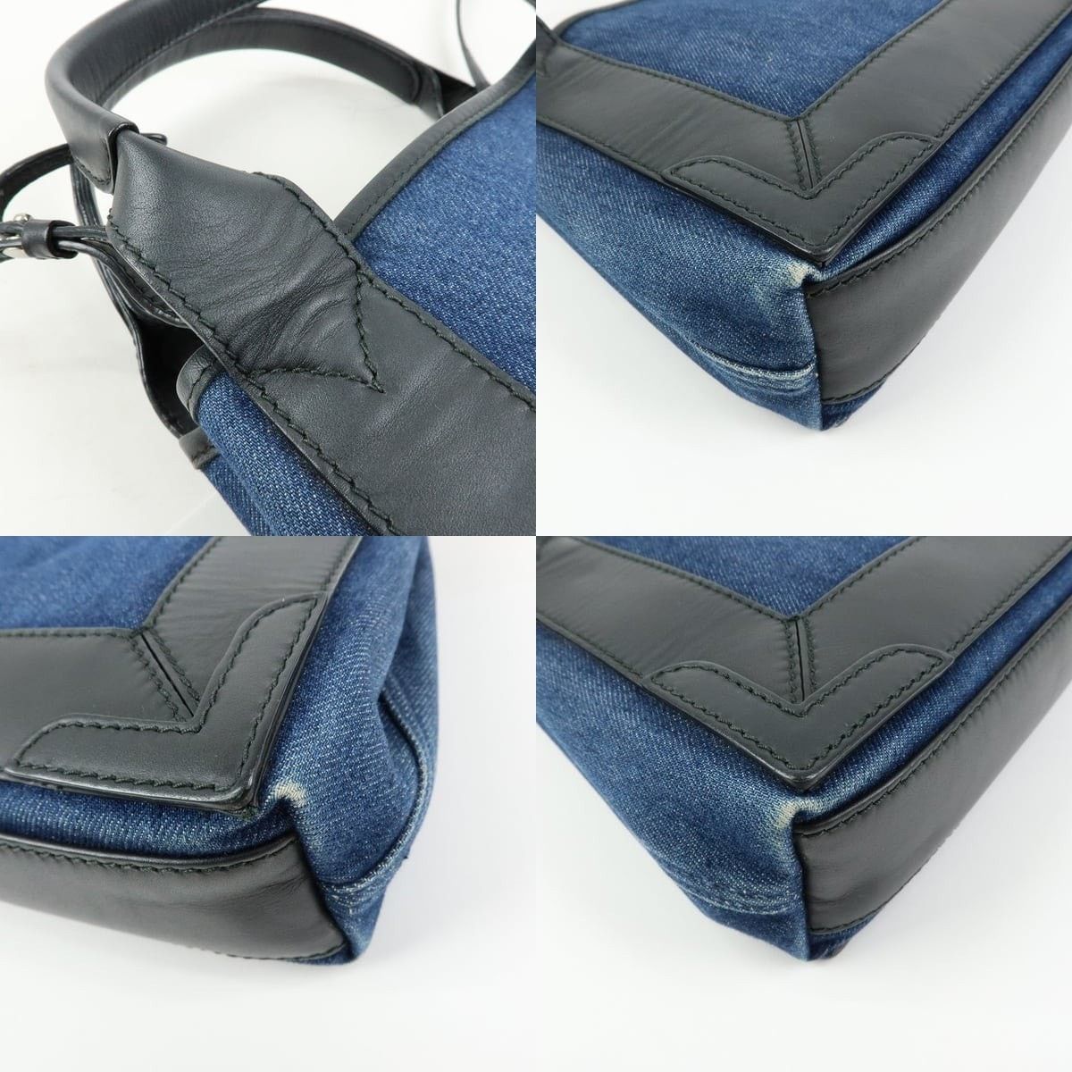 Balenciaga Balenciaga Cabas Denim Tote Blue Size ONE SIZE - 5 Thumbnail