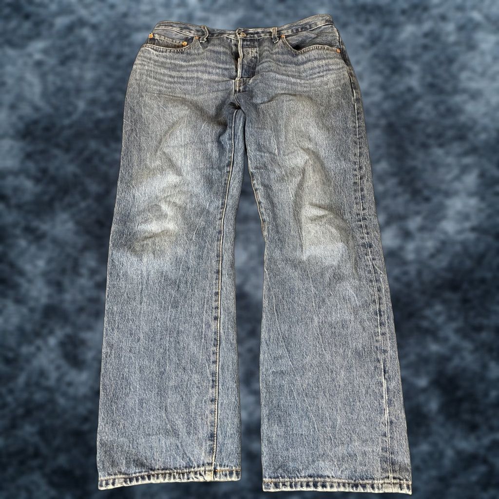 DENIM TEARS × Levi's Denim Tears x Offset 501 Jeans Light Wash