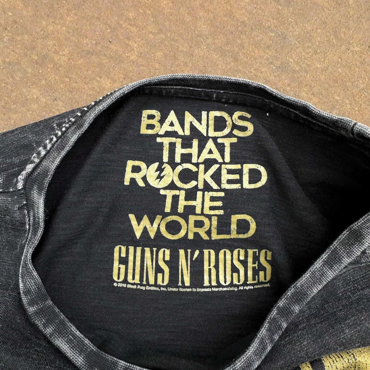 Guns N' Roses × Vintage Vintage Guns N Roses T-shirts Big Logo Rock Band Tee 90s Y2k Size US L / EU 52-54 / 3 - 7 Thumbnail