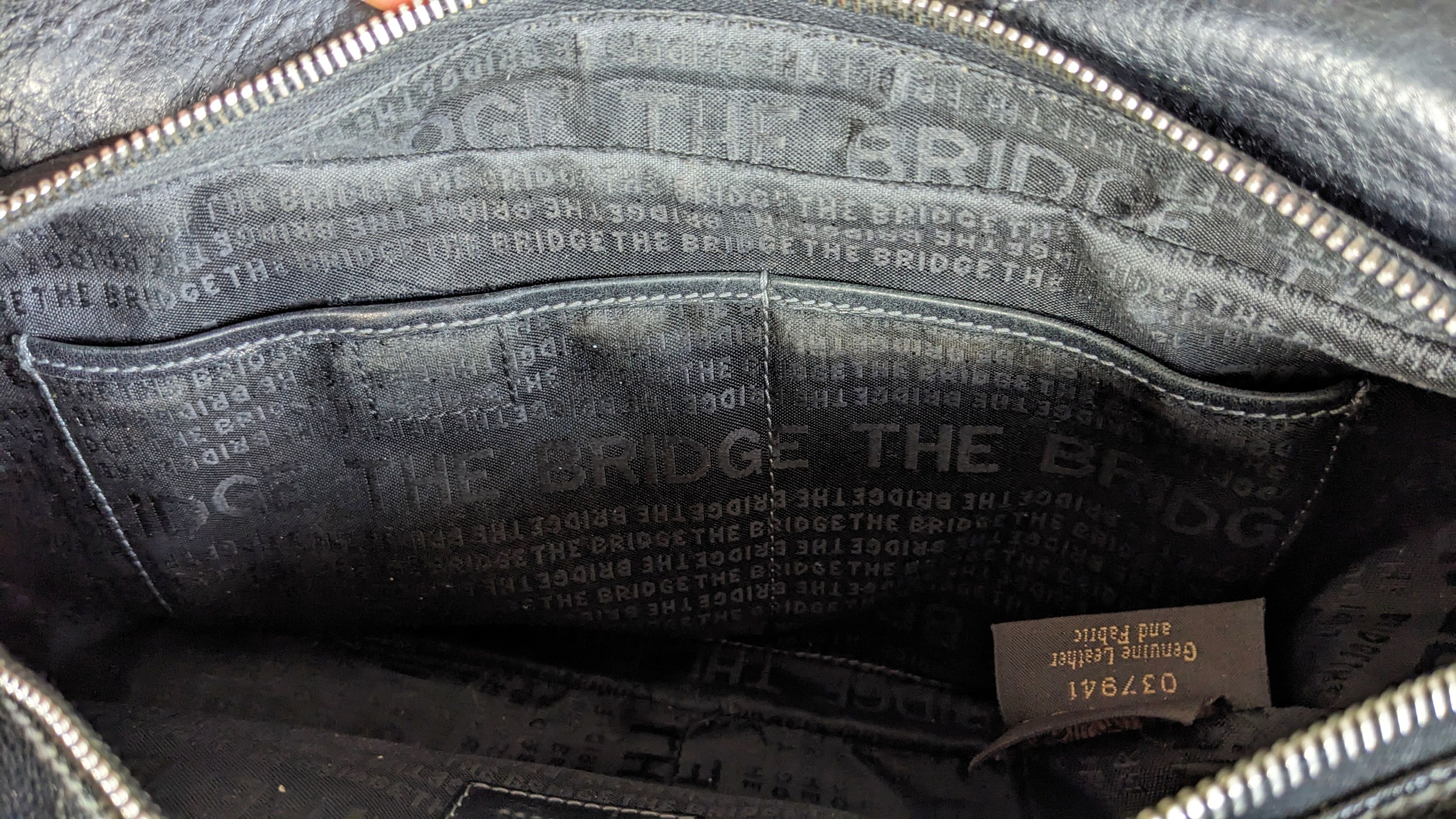 Other VINTAGE THE BRIDGE Black Monogram Logo Size ONE SIZE - 10 Thumbnail