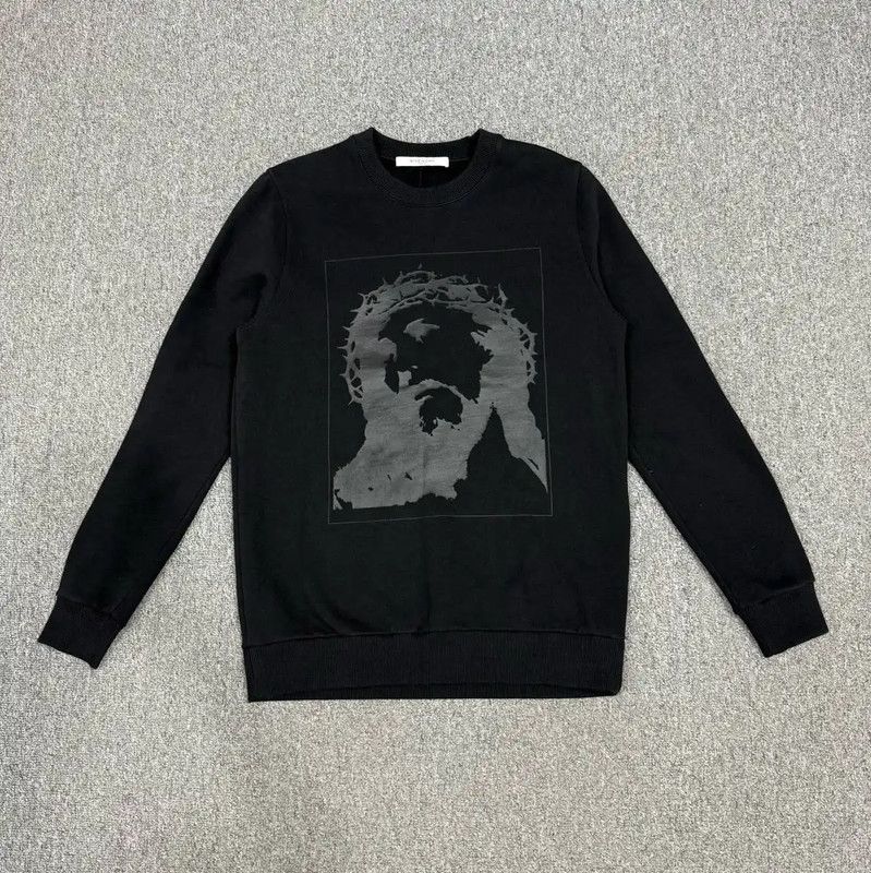 Givenchy Givenchy Black Cotton Men's Sweatshirt 0089 Size US XS / EU 42 / 0 - 1 Thumbnail