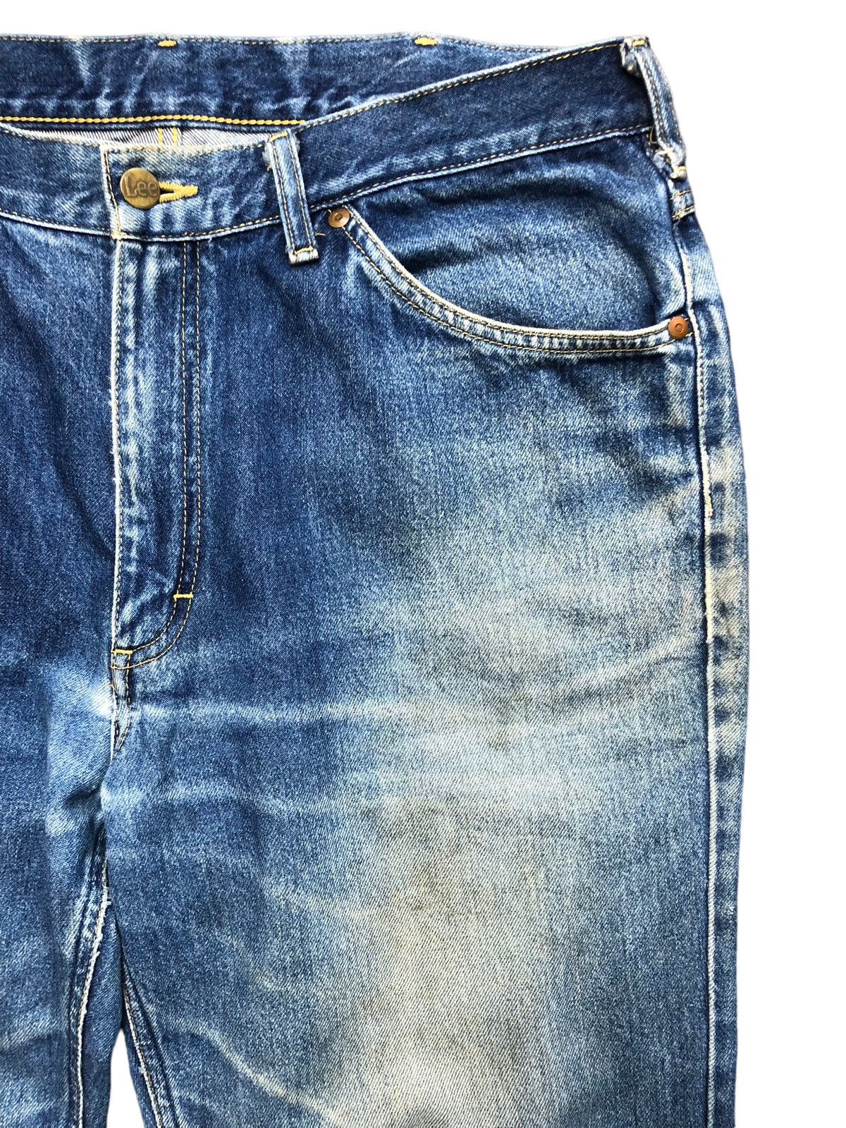 Japanese Brand × Lee × Vintage Vintage Lee Ripped Distressed Denim Jeans Size US 35 - 2 Thumbnail