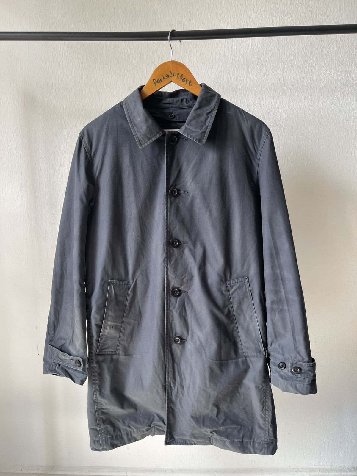 Margaret Howell Margaret Howell Faded Coat Jacket 97 Size US L / EU 52-54 / 3 - 2 Thumbnail